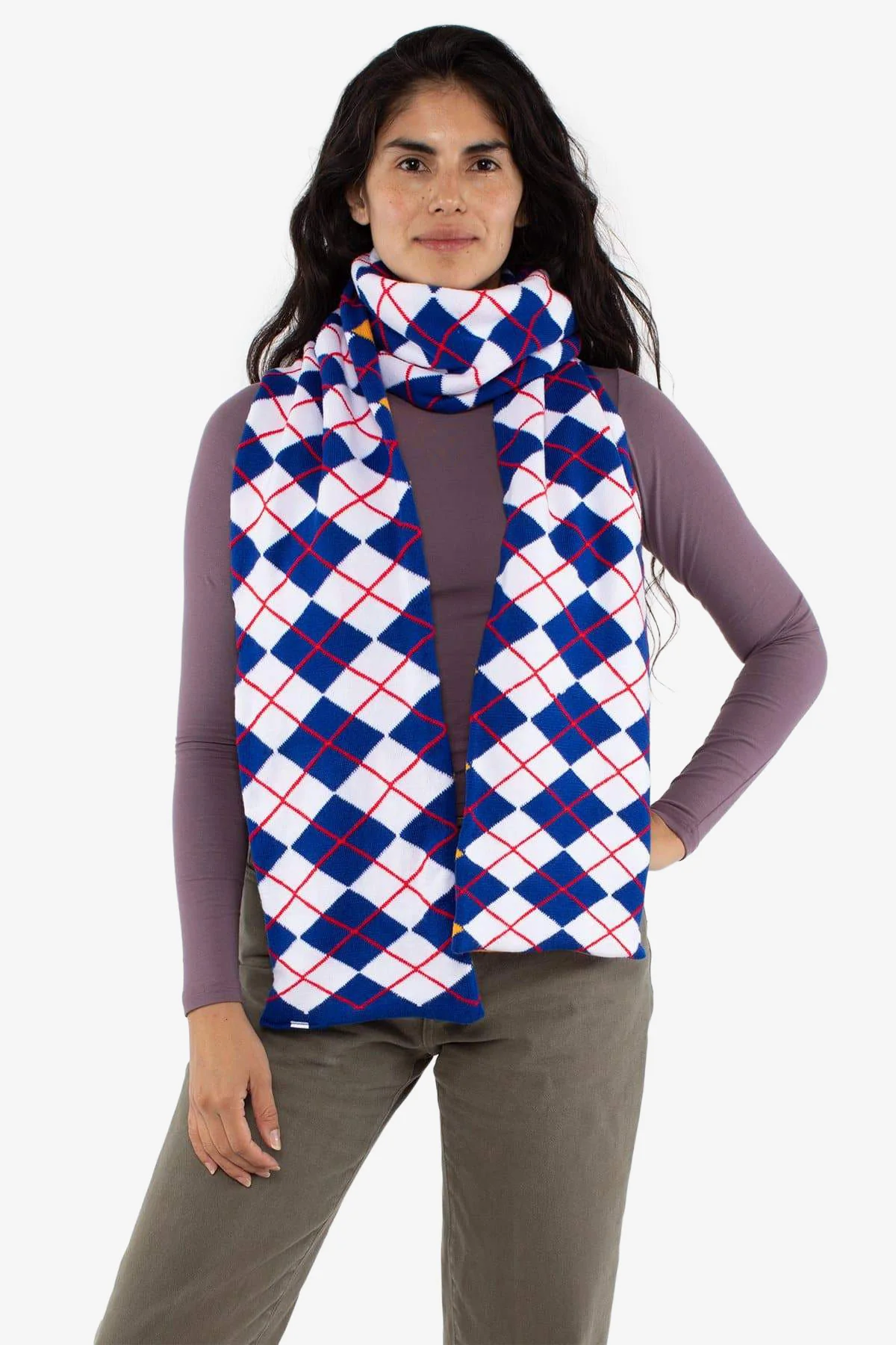 JQSCARF07 - Argyle Scarf - Image 2