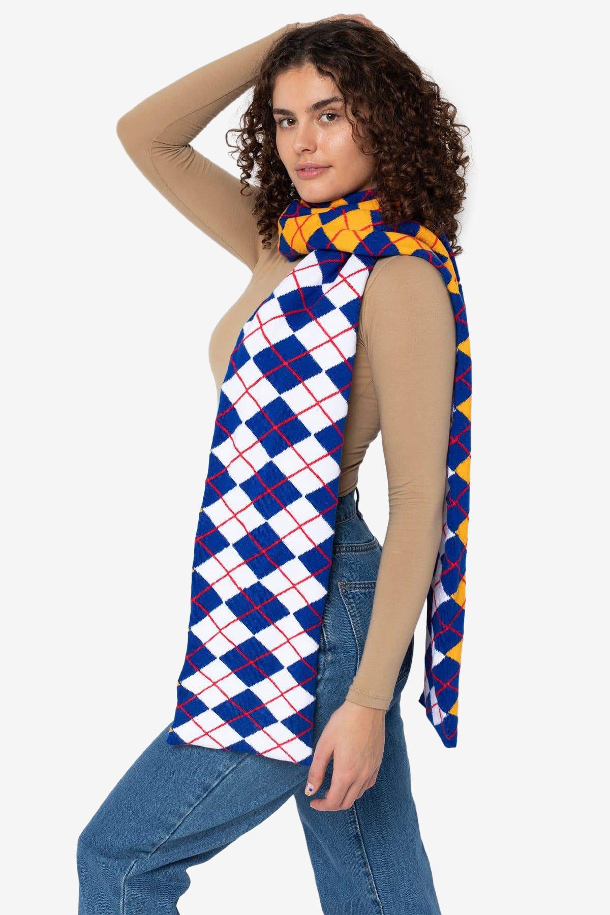 JQSCARF07 - Argyle Scarf - Image 3