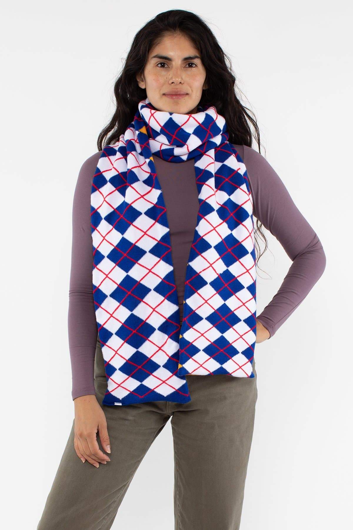 JQSCARF07 - Argyle Scarf - Image 6