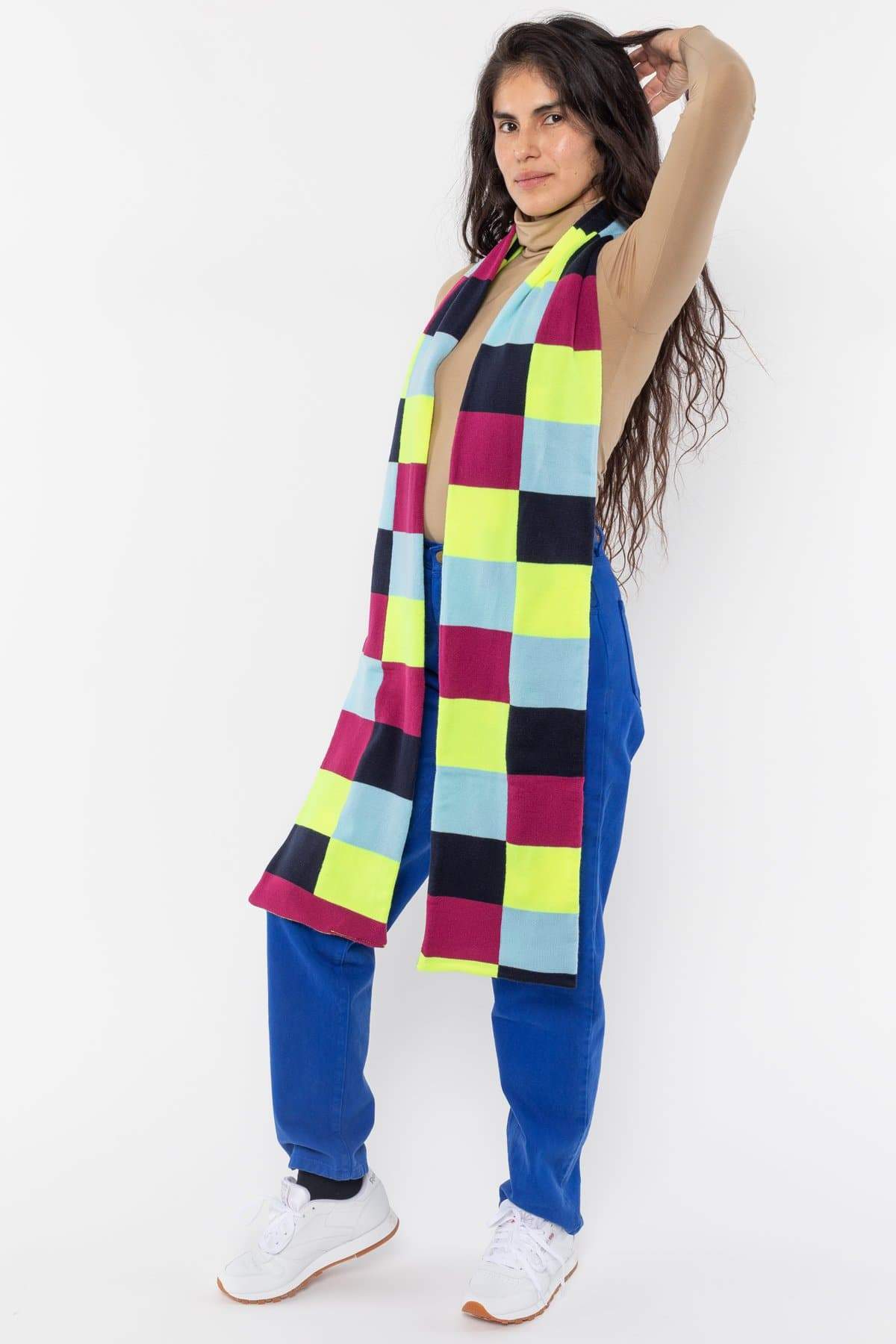 JQSCARF09 - Bauhaus Grid Scarf - Image 10