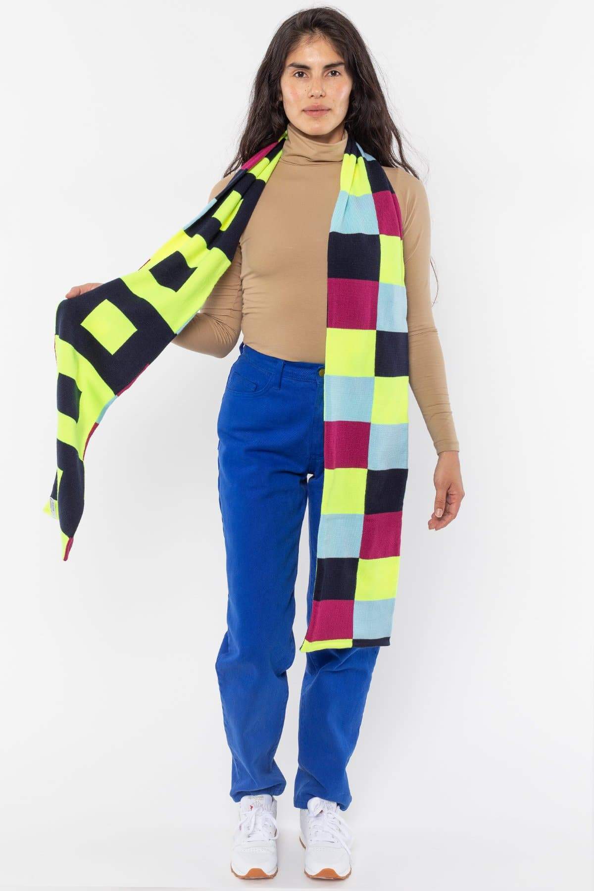 JQSCARF09 - Bauhaus Grid Scarf - Image 13