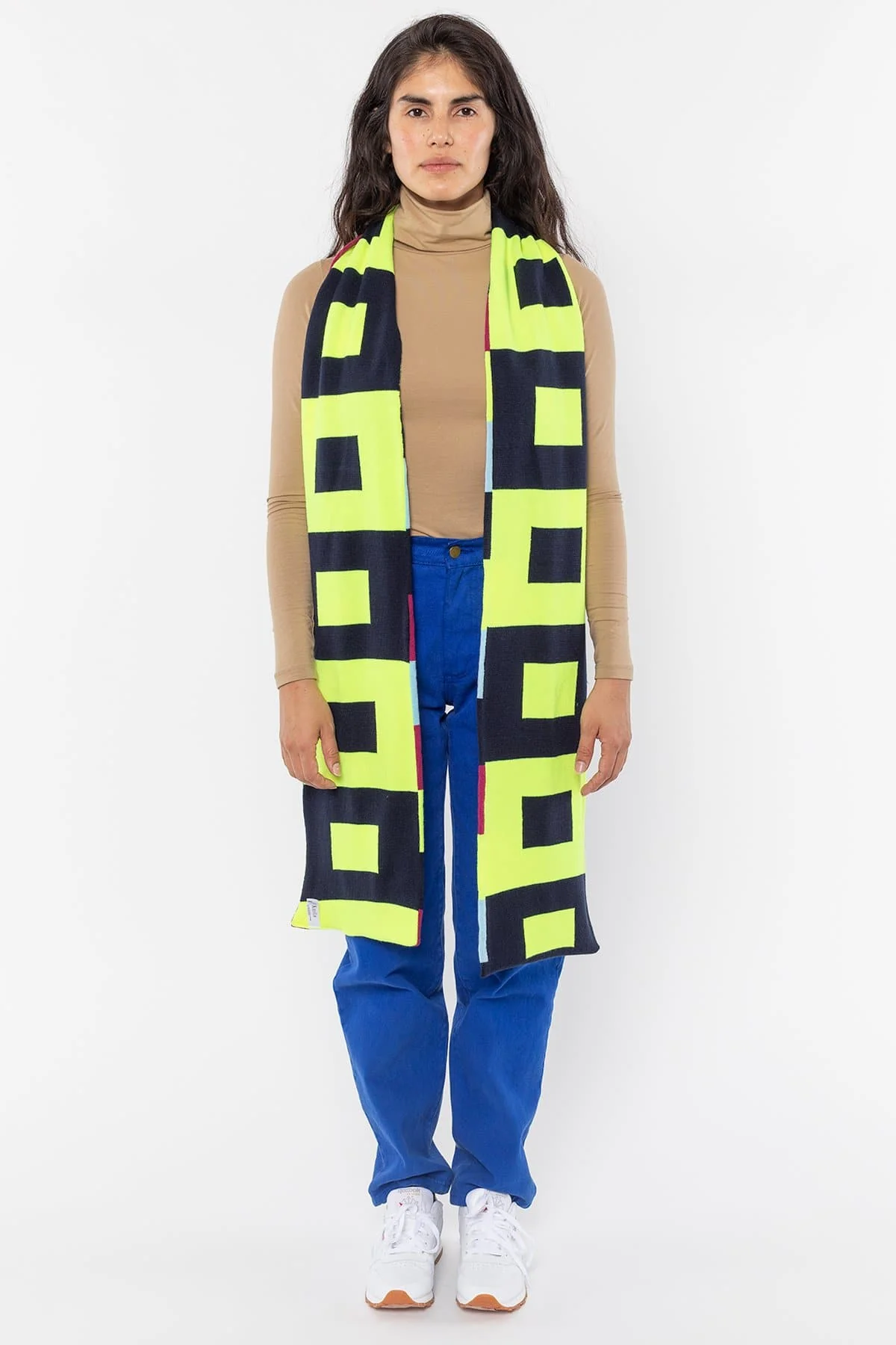 JQSCARF09 - Bauhaus Grid Scarf - Image 14