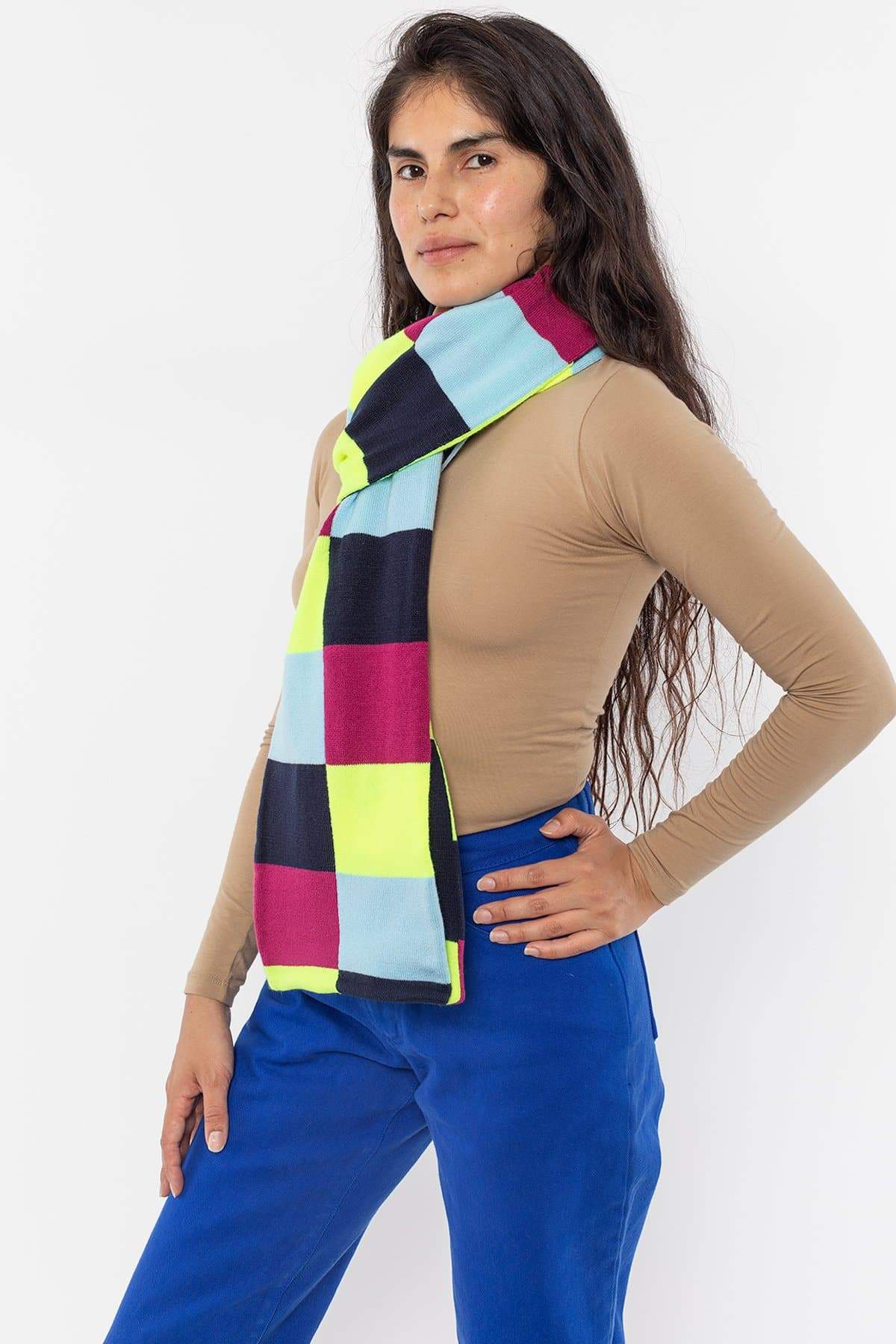JQSCARF09 - Bauhaus Grid Scarf - Image 15