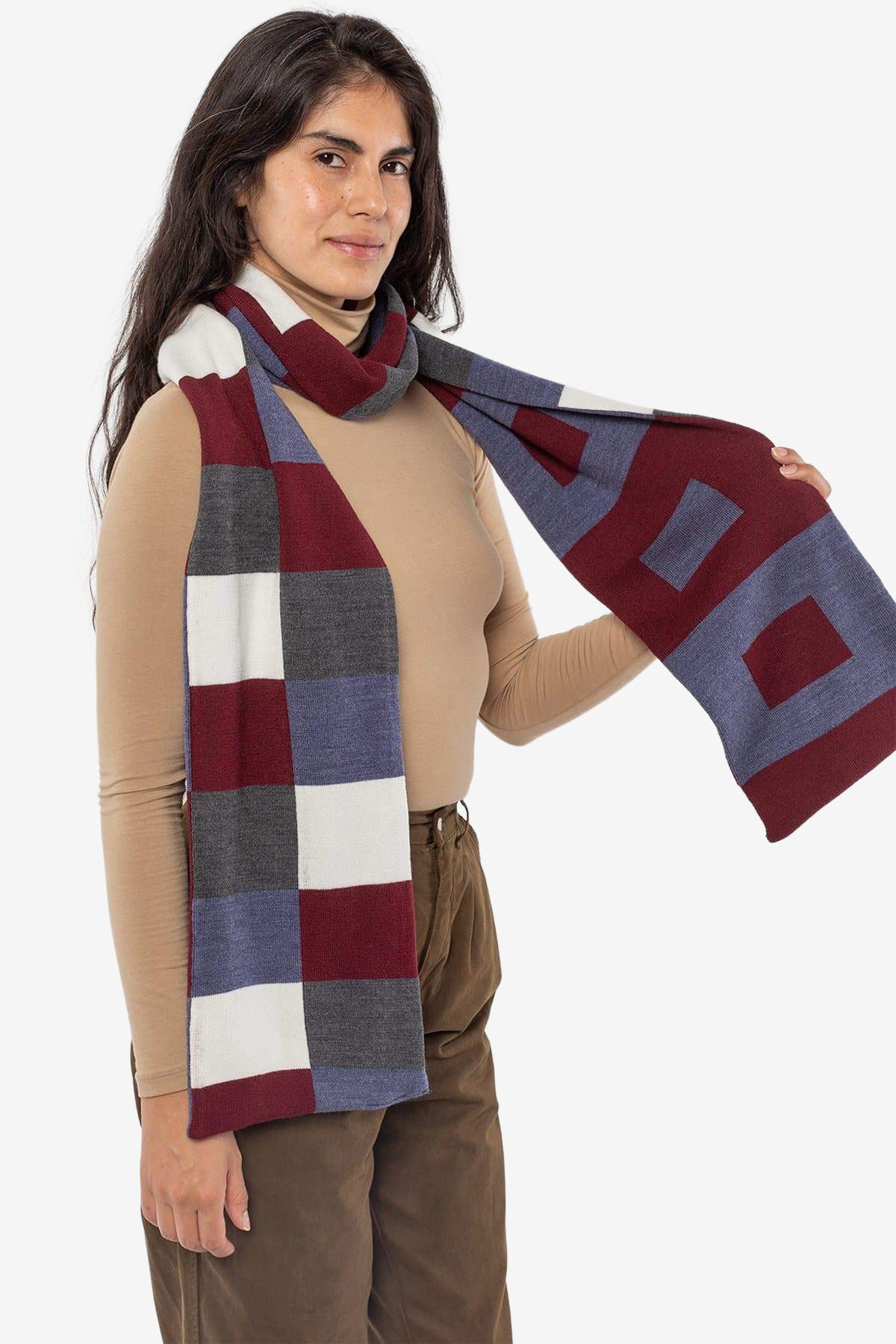 JQSCARF09 - Bauhaus Grid Scarf - Image 25