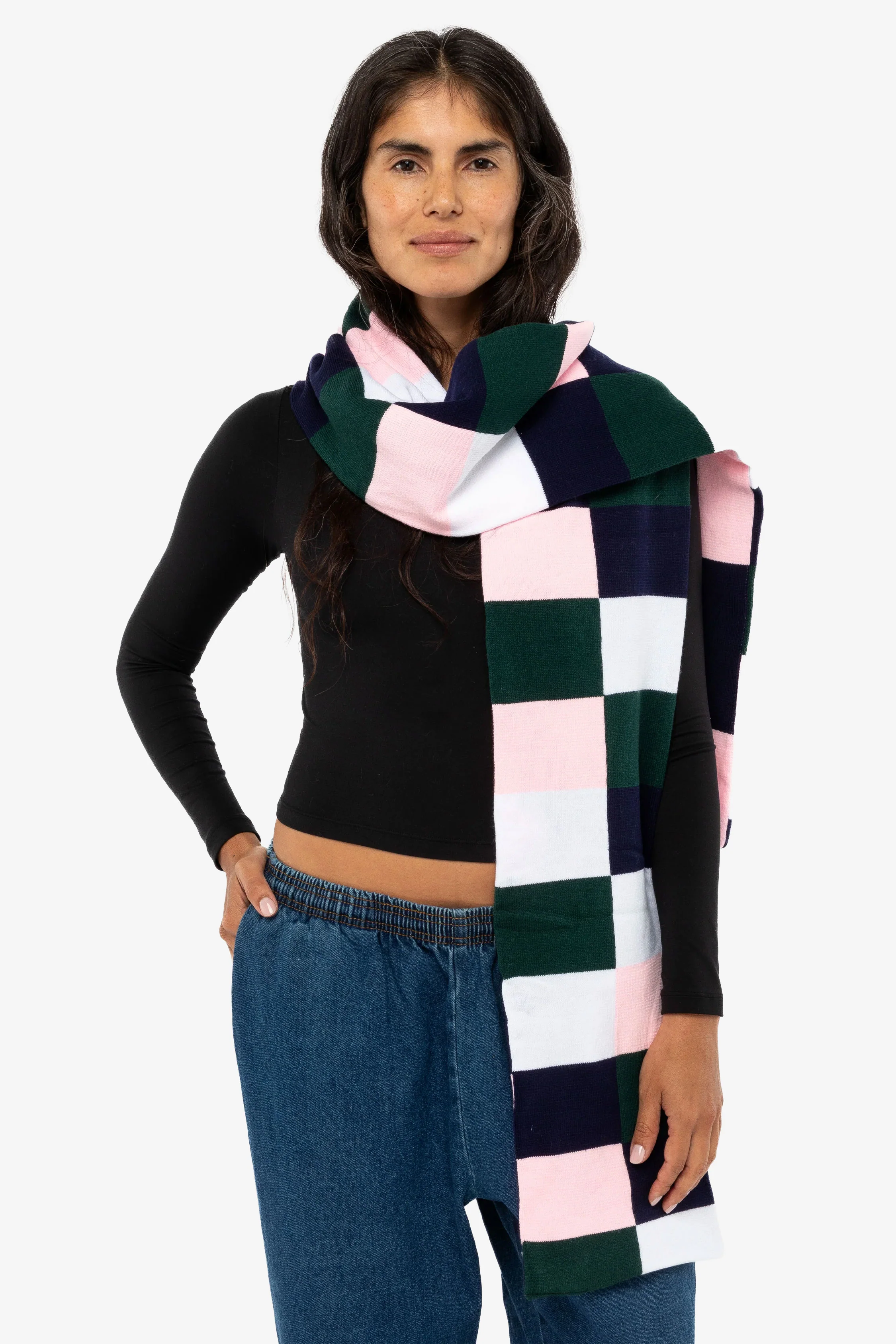 JQSCARF09 - Bauhaus Grid Scarf - Image 26