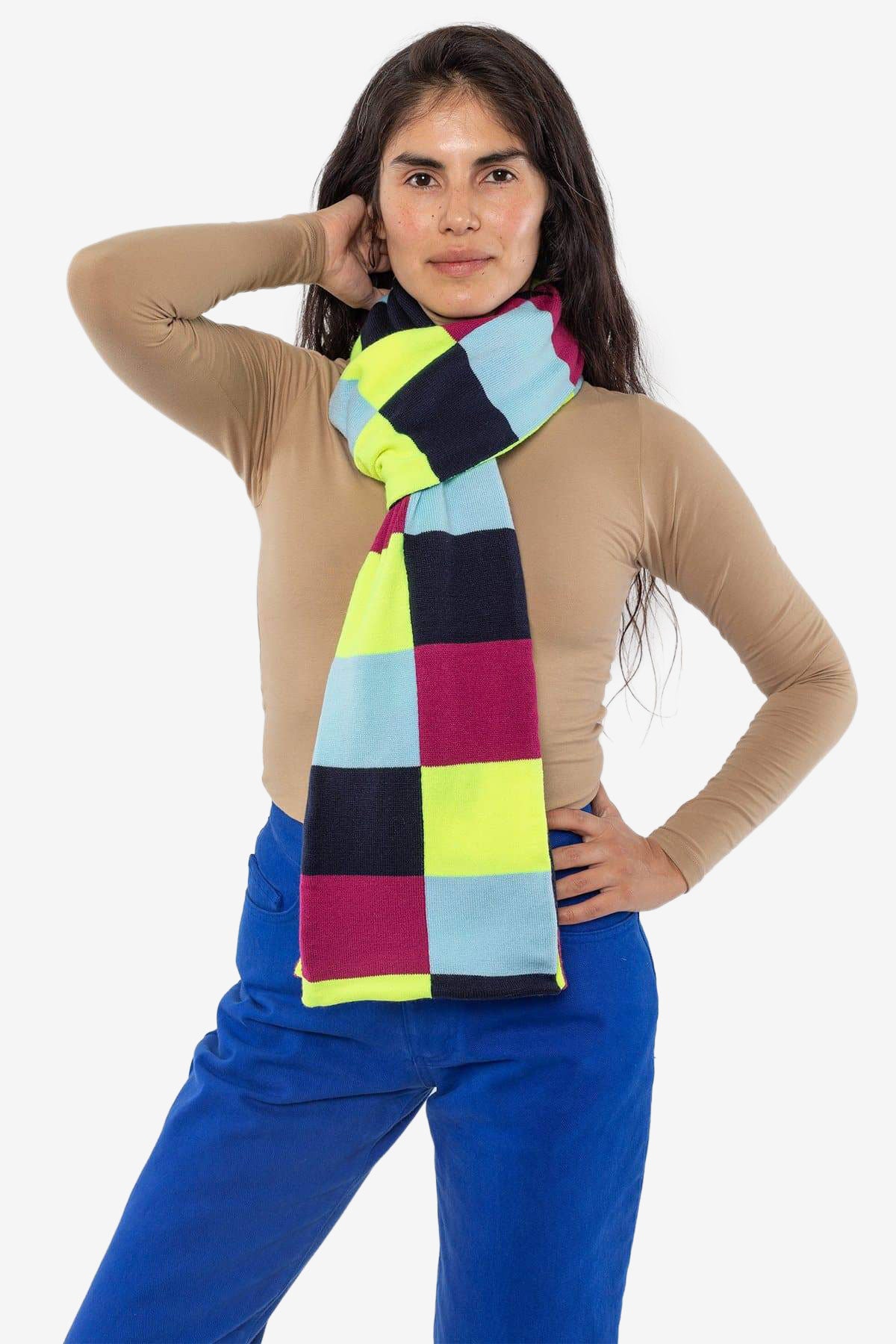 JQSCARF09 - Bauhaus Grid Scarf - Image 31
