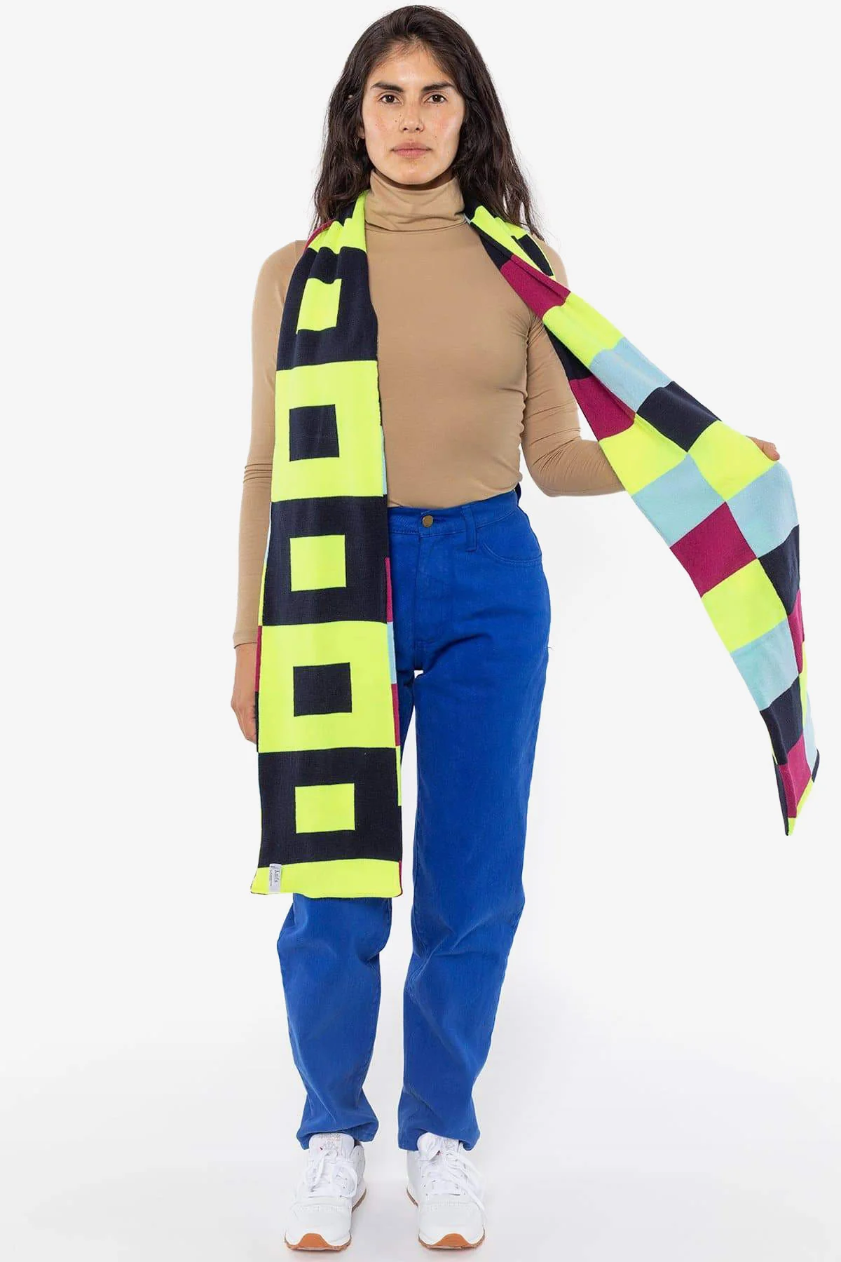 JQSCARF09 - Bauhaus Grid Scarf - Image 34