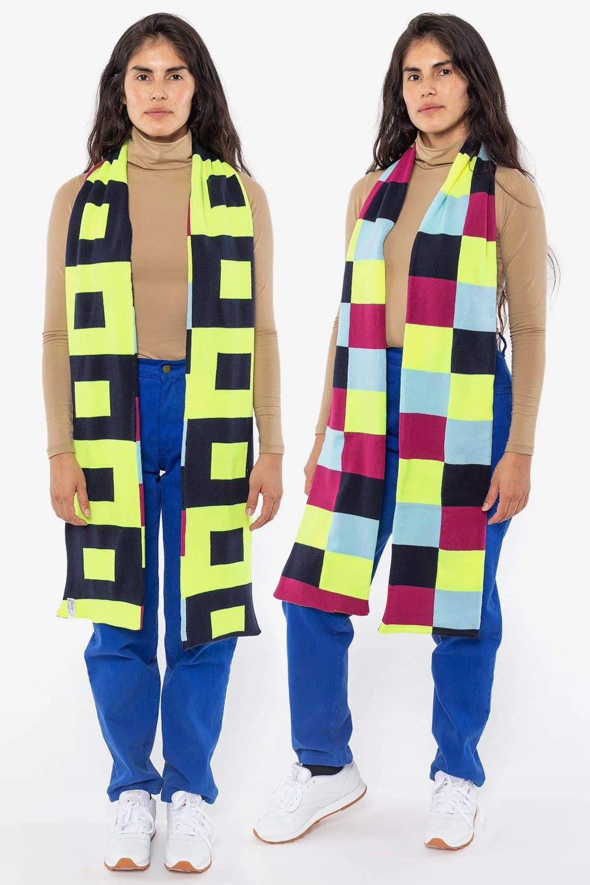 JQSCARF09 - Bauhaus Grid Scarf - Image 35