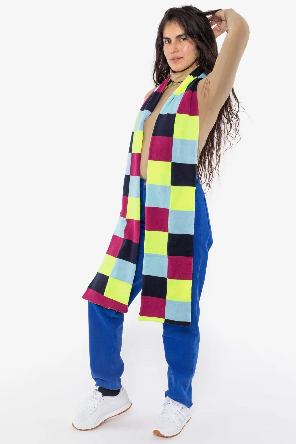 JQSCARF09 - Bauhaus Grid Scarf - Image 36