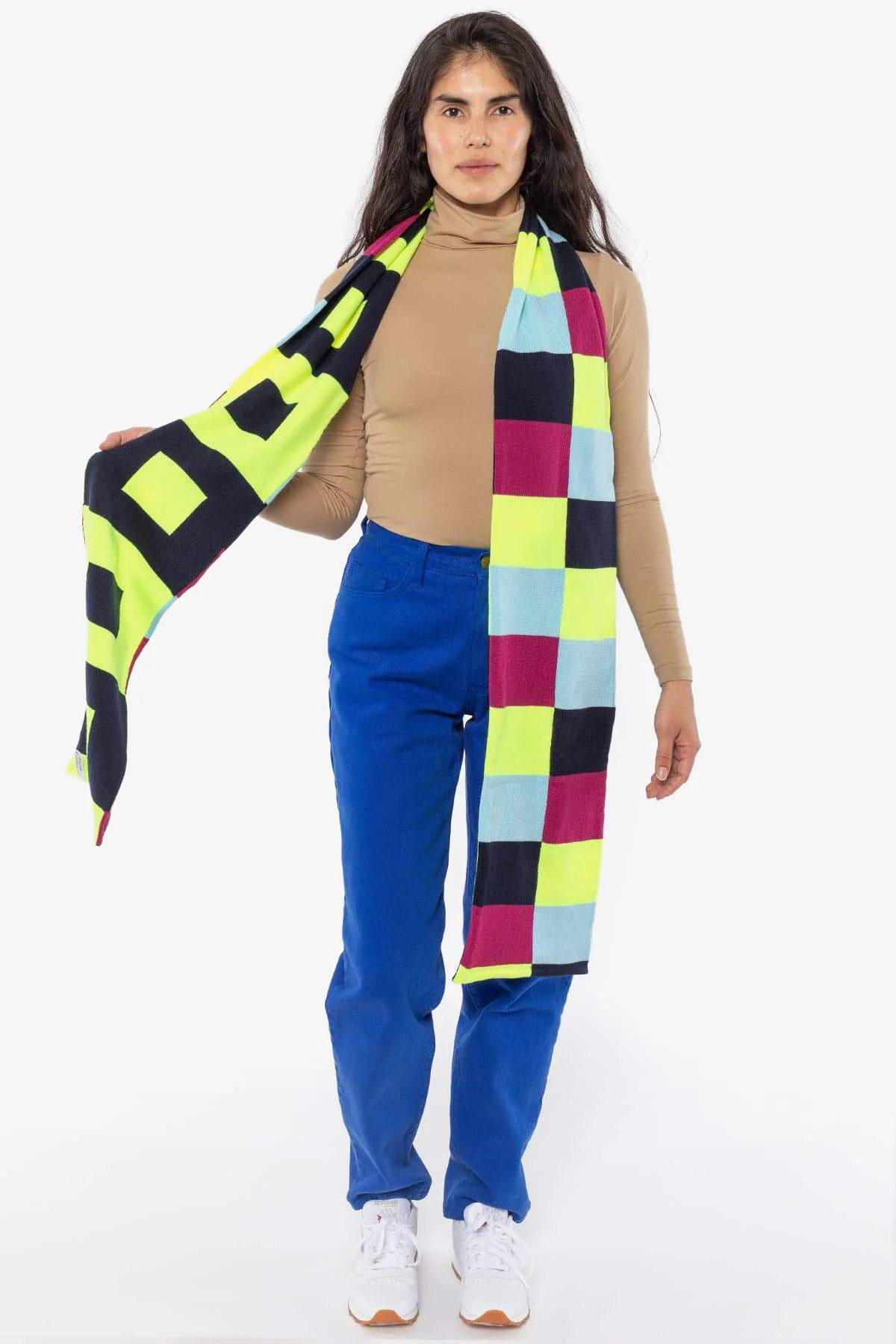 JQSCARF09 - Bauhaus Grid Scarf - Image 38