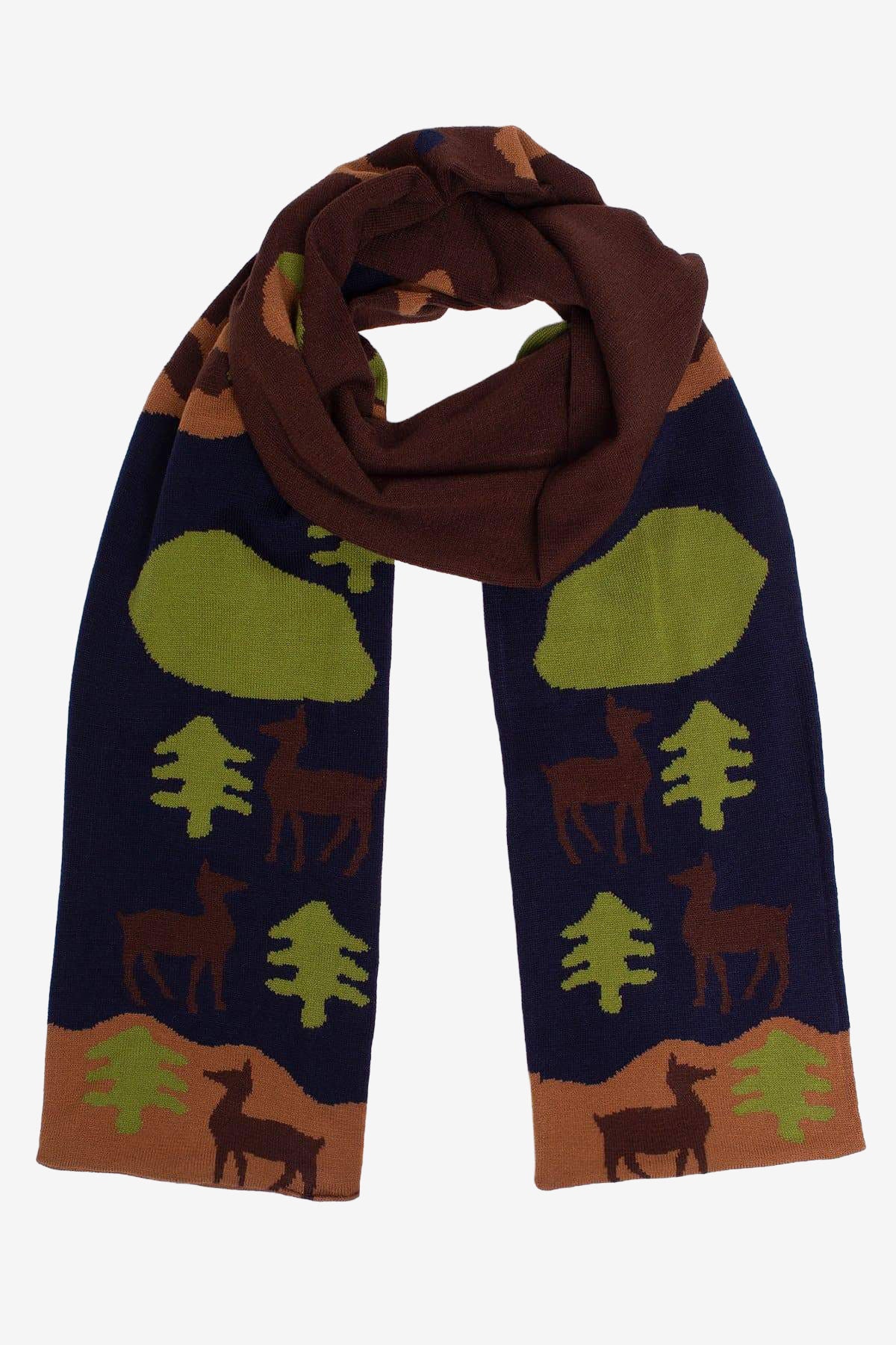 JQSCARF10 - Woodland Creature Scarf - Image 11