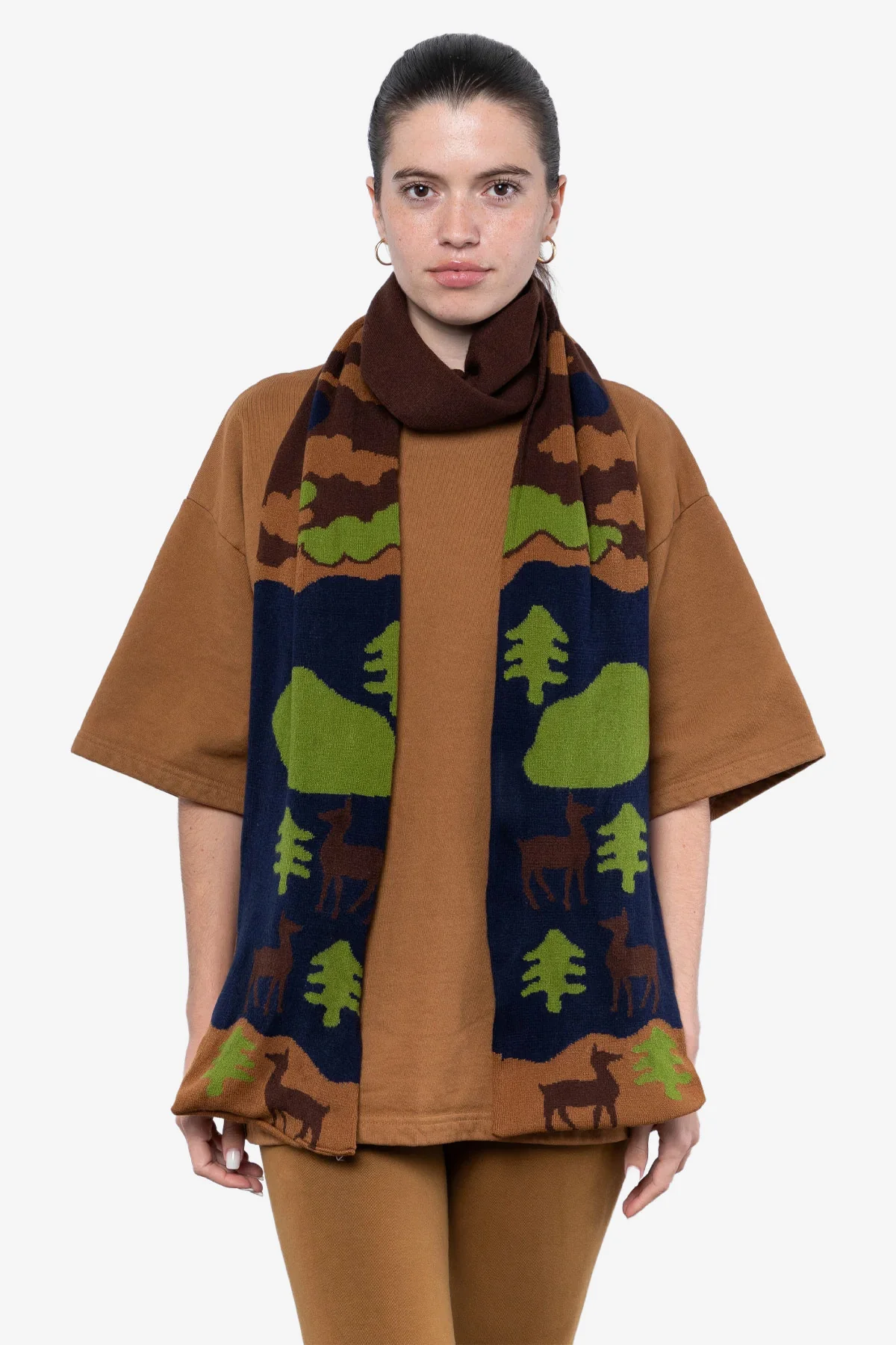JQSCARF10 - Woodland Creature Scarf - Image 12
