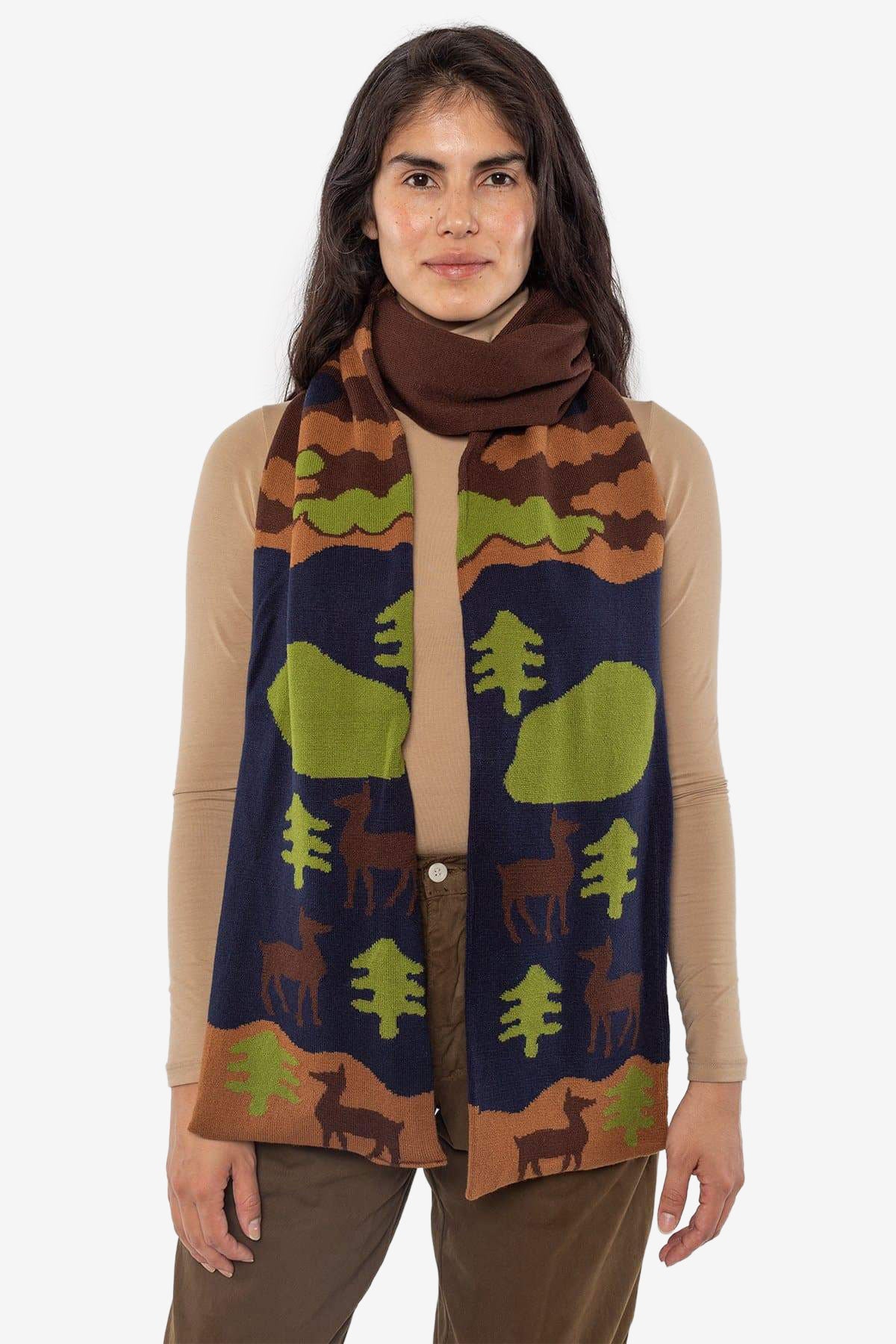 JQSCARF10 - Woodland Creature Scarf - Image 13