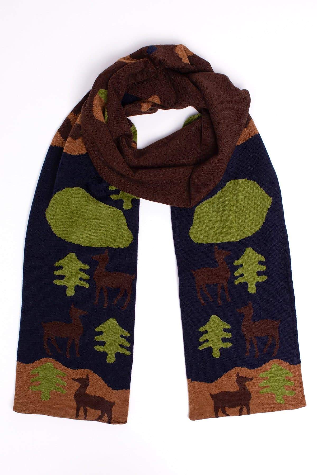 JQSCARF10 - Woodland Creature Scarf - Image 2