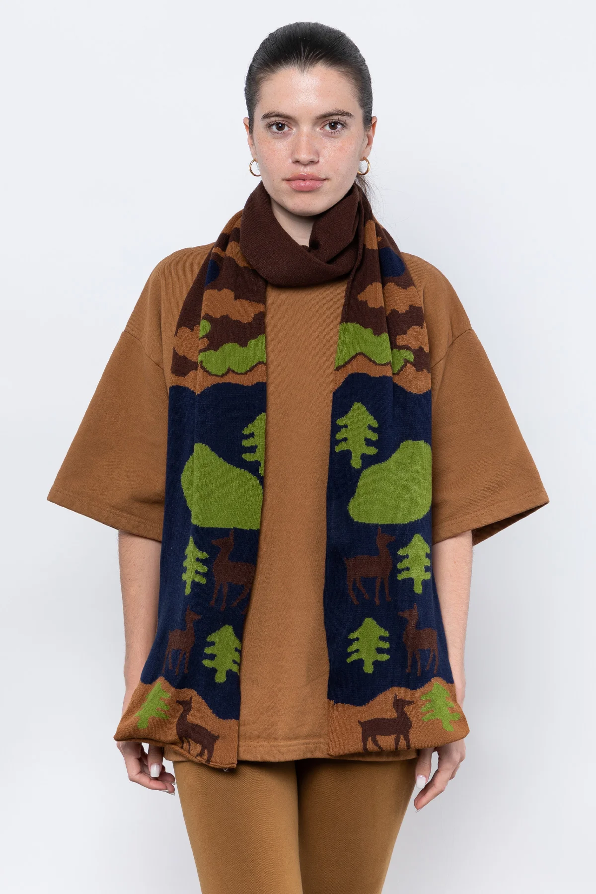 JQSCARF10 - Woodland Creature Scarf - Image 3