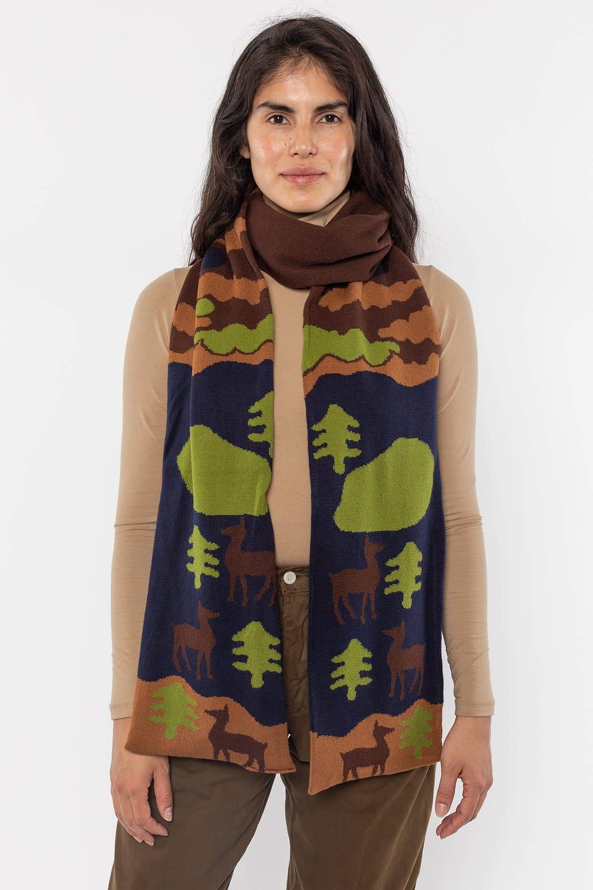JQSCARF10 - Woodland Creature Scarf - Image 4