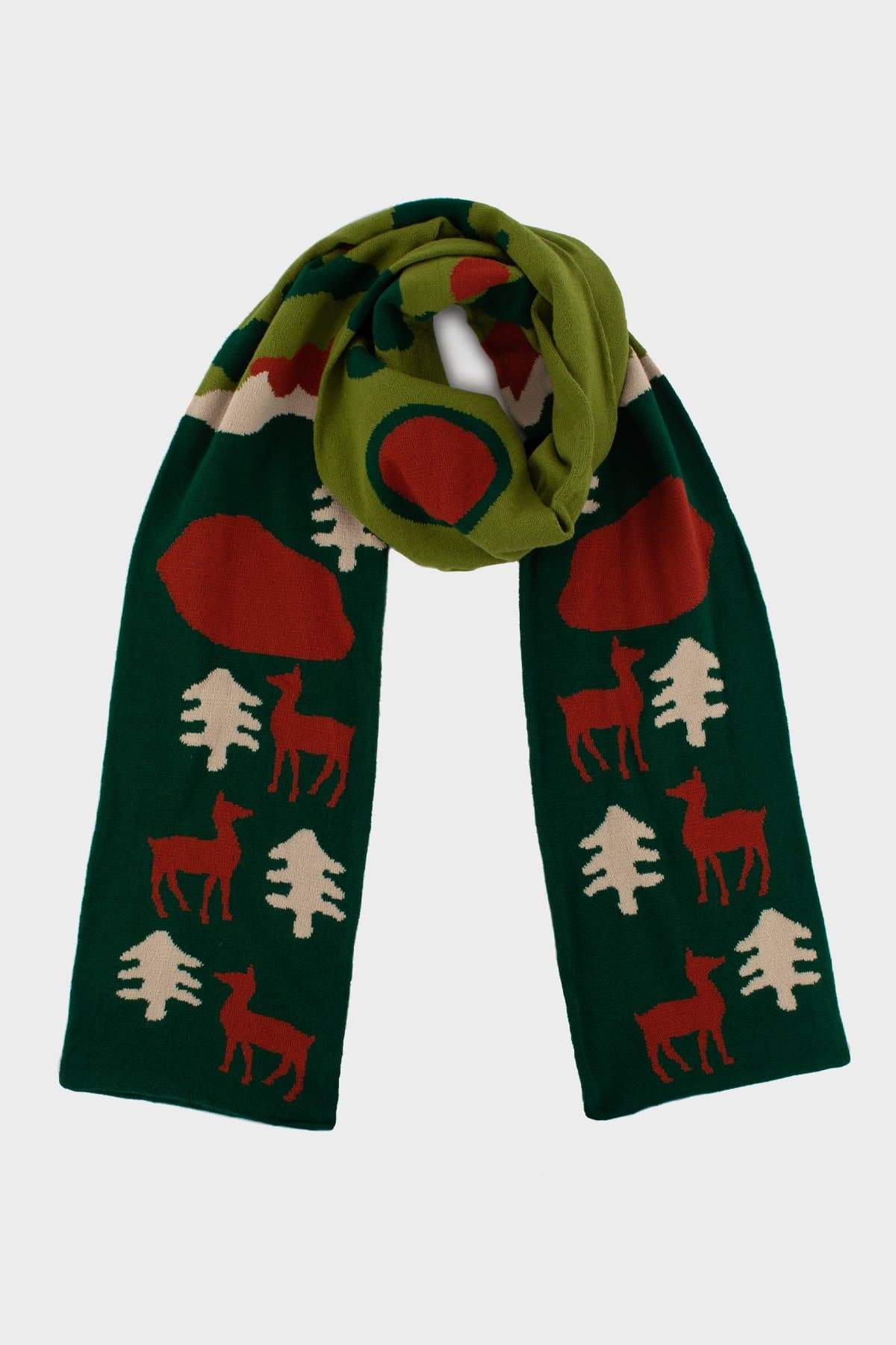 JQSCARF10 - Woodland Creature Scarf - Image 6