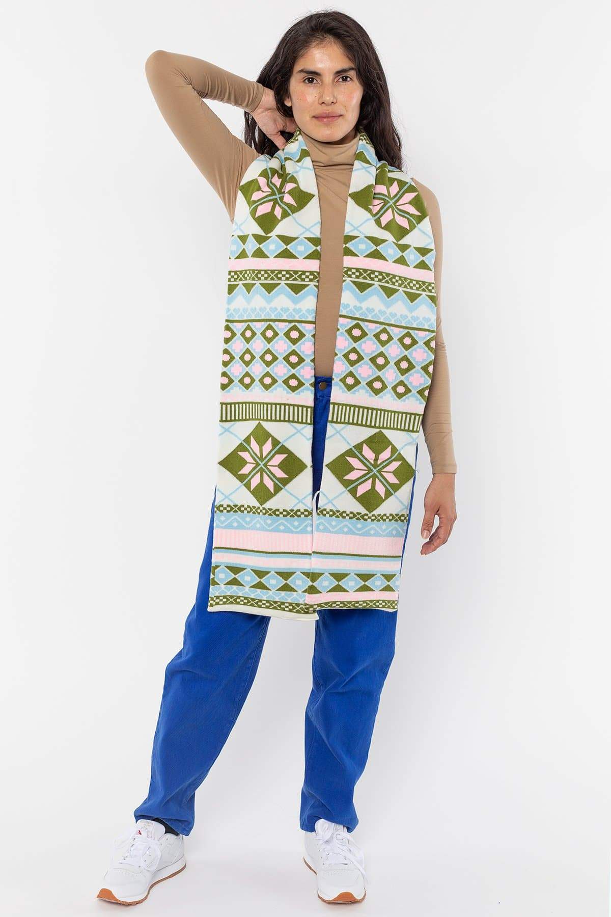 JQSCARF11 - Fair Isle Scarf - Image 5