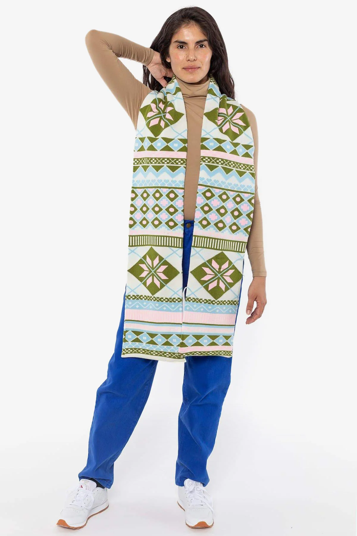 JQSCARF11 - Fair Isle Scarf - Image 8