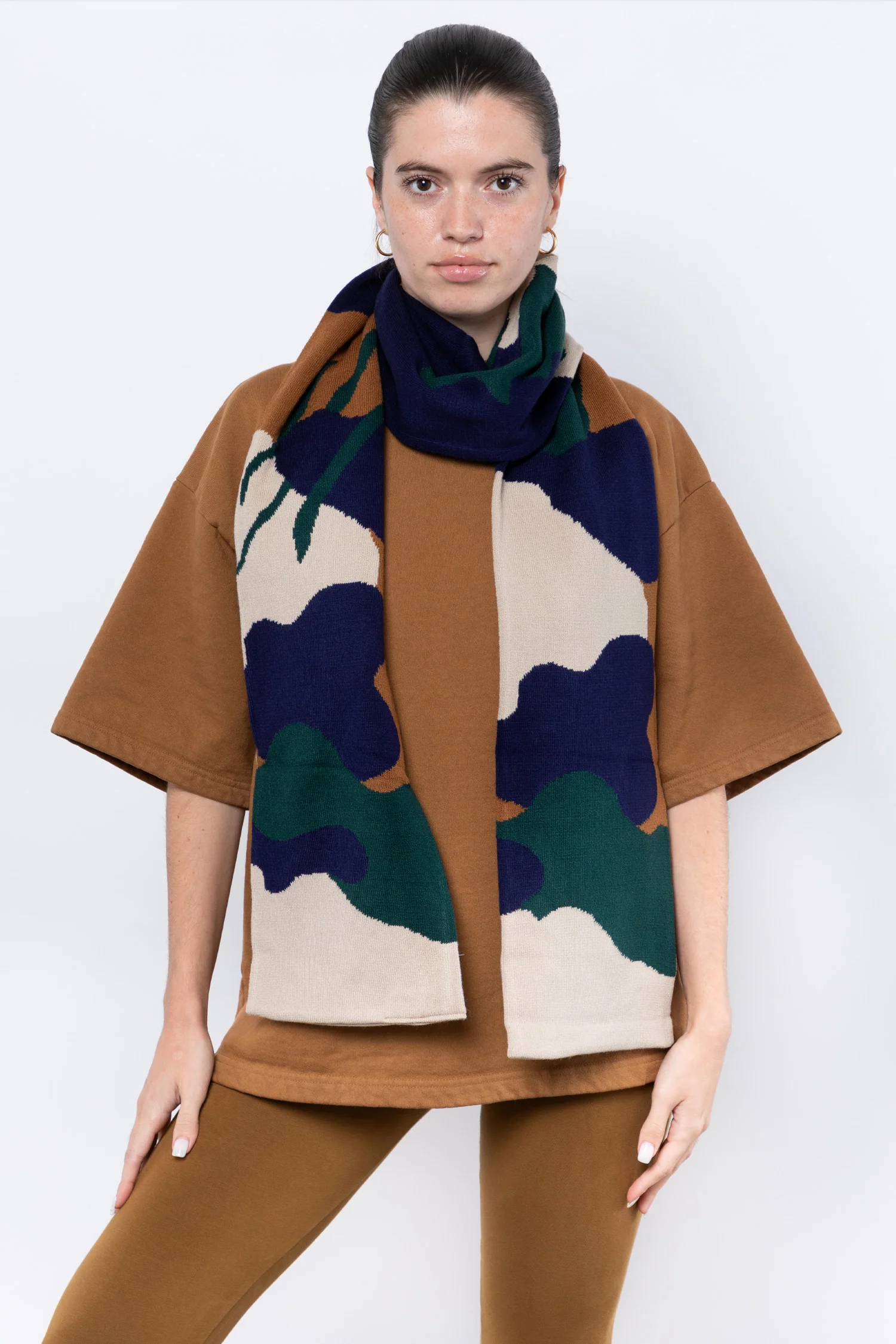 JQSCARF13 - Abstract Blob Scarf - Image 24