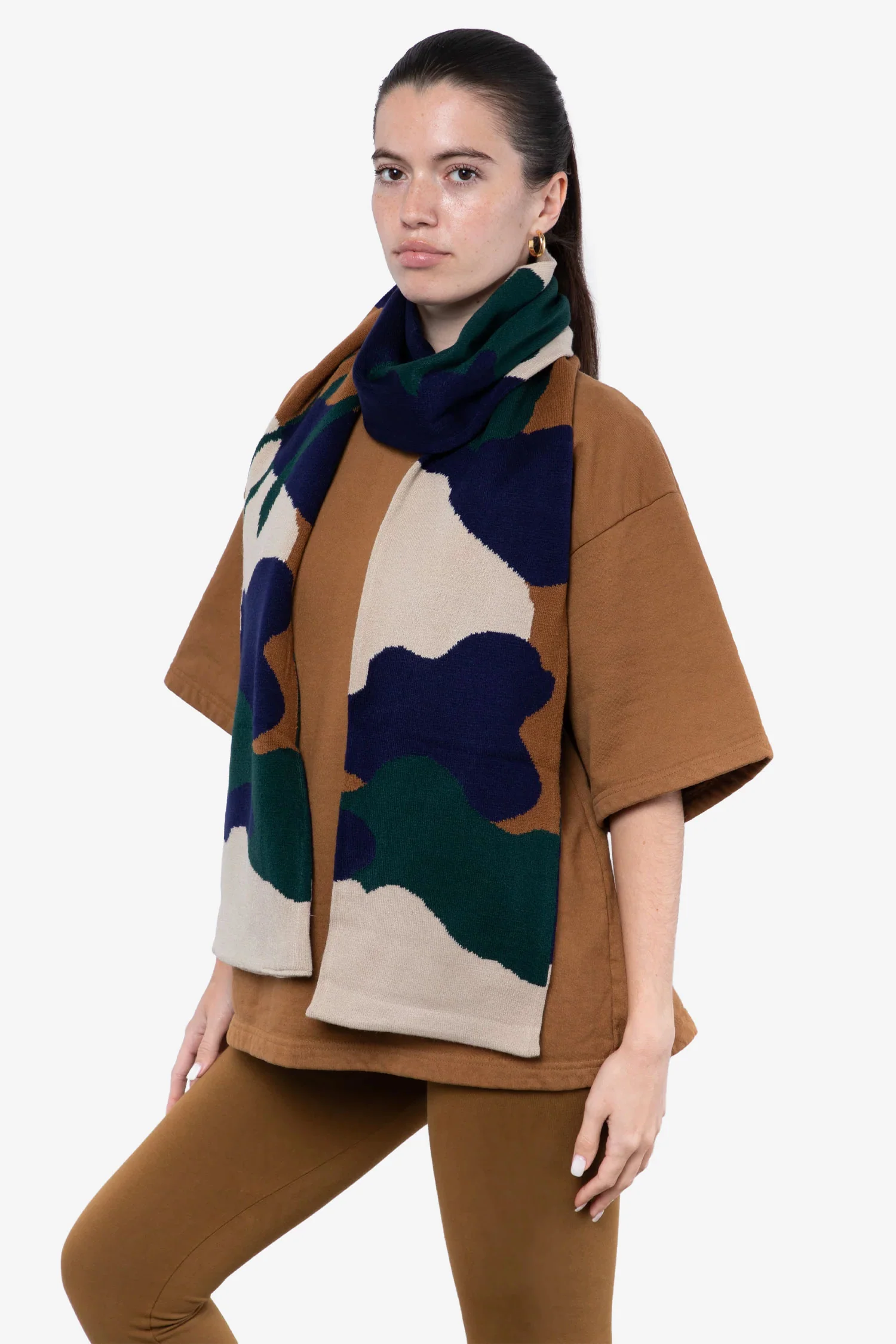 JQSCARF13 - Abstract Blob Scarf - Image 4