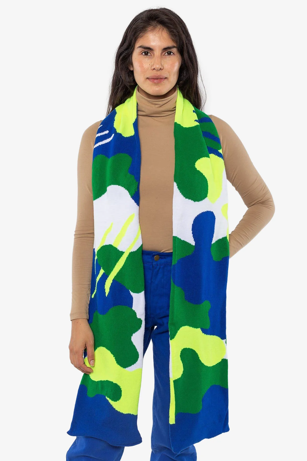 JQSCARF13 - Abstract Blob Scarf - Image 8