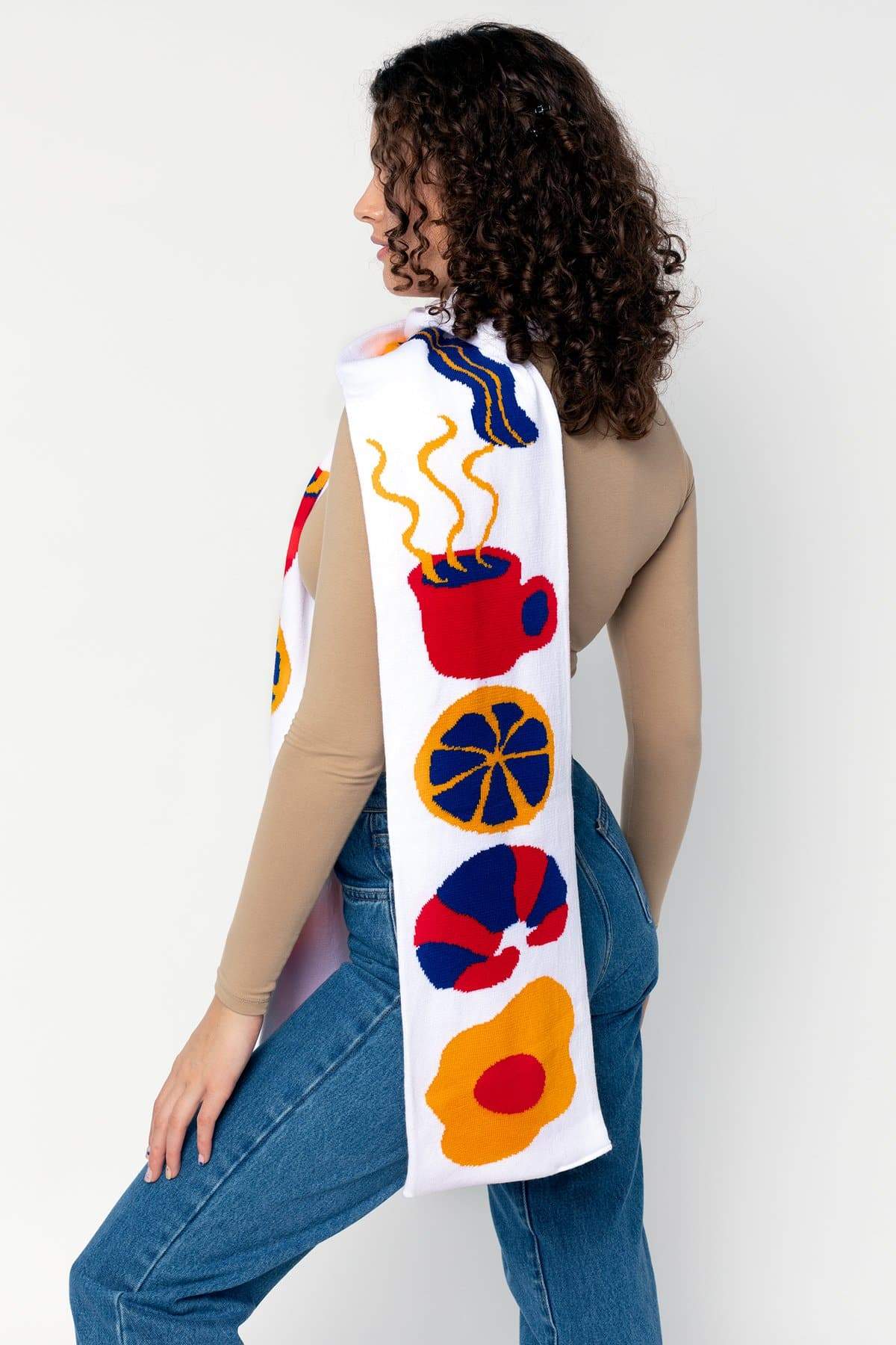 JQSCARF14 - Le Petit Déjeuner Scarf - Image 15