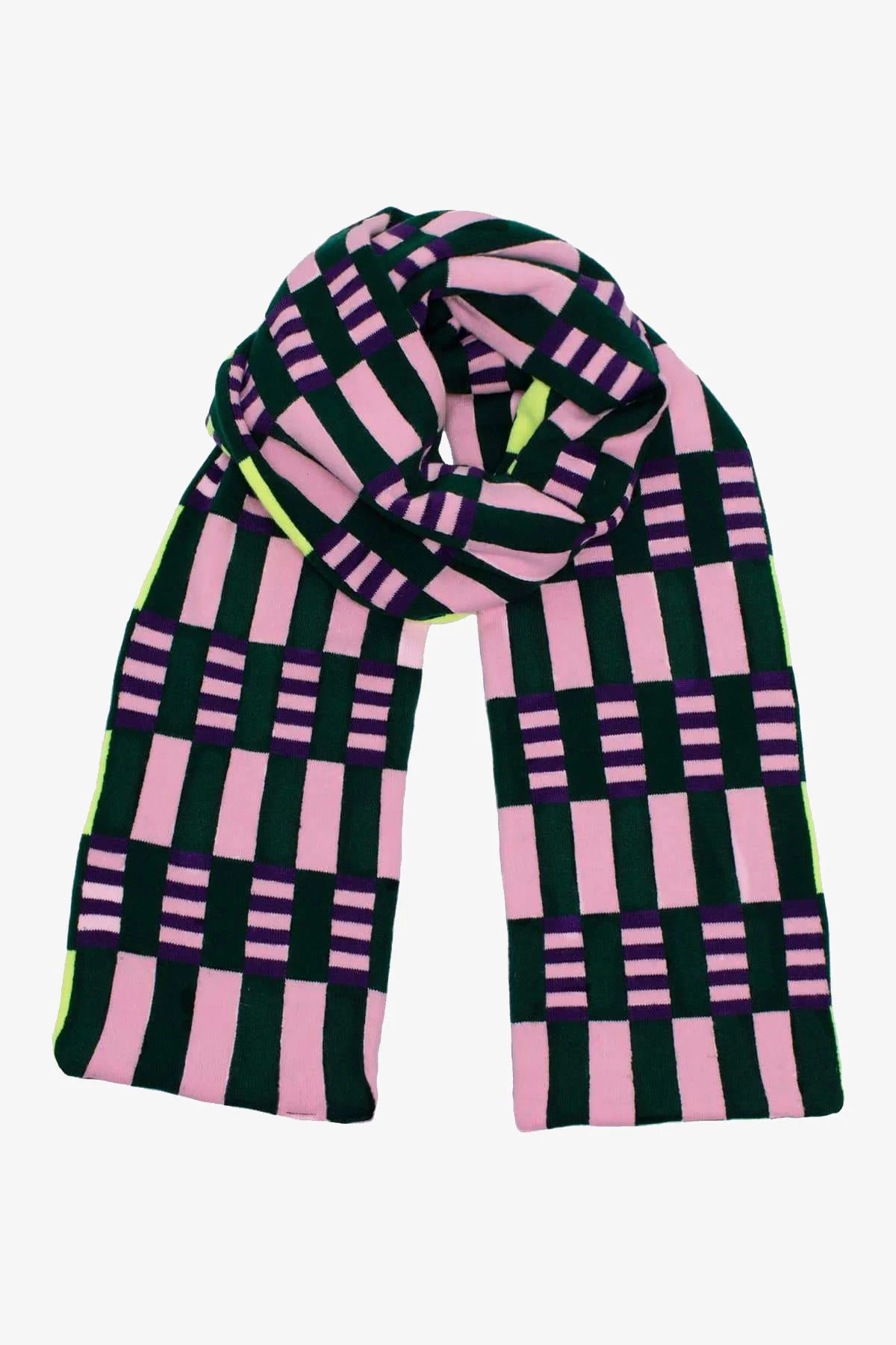 JQSCARF21 - Misaligned Stripe Scarf - Image 6