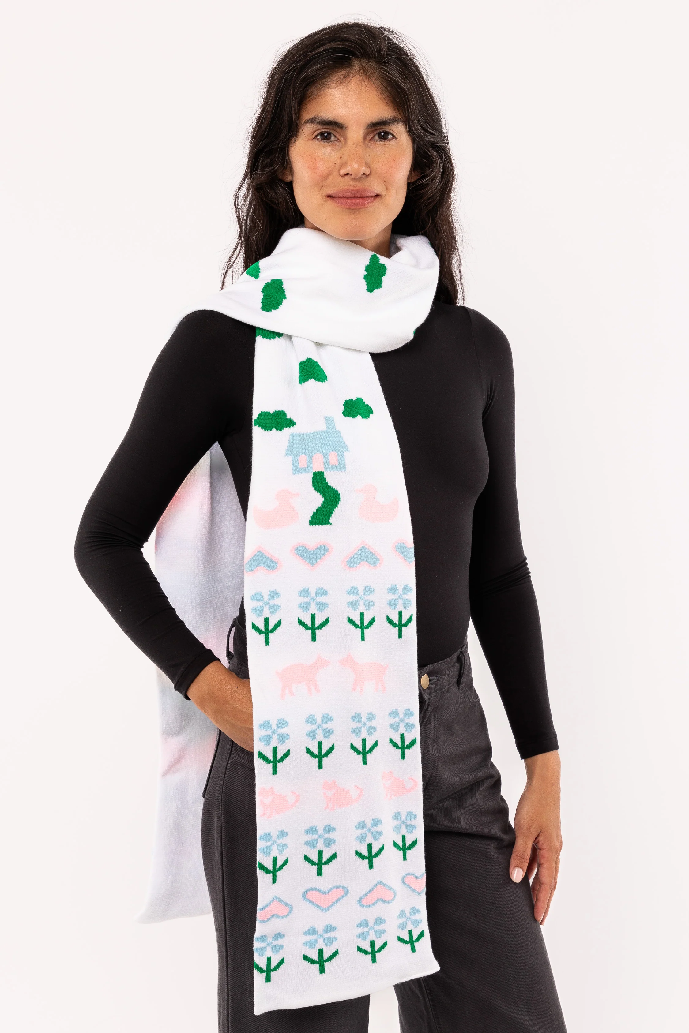 JQSCARF33 - Pastoral Scarf - Image 11