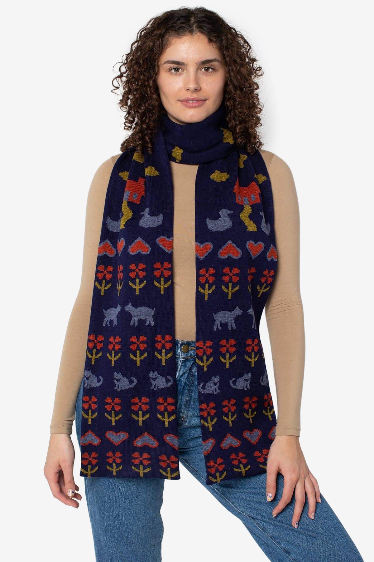 JQSCARF33 - Pastoral Scarf - Image 14