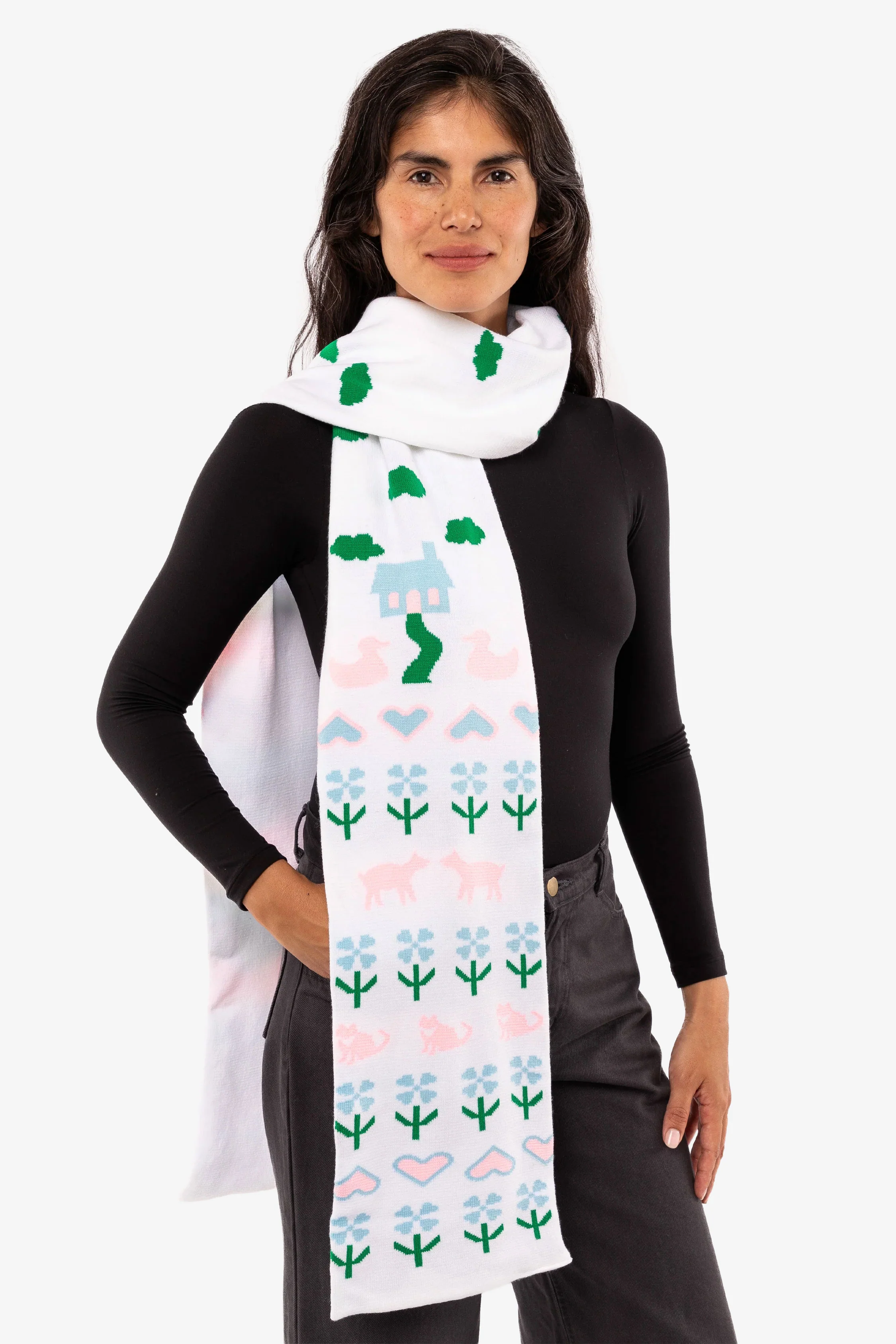 JQSCARF33 - Pastoral Scarf - Image 17