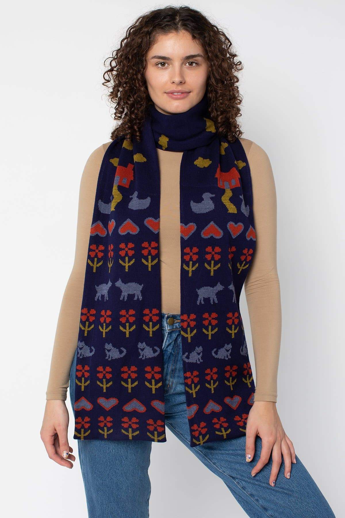 JQSCARF33 - Pastoral Scarf - Image 6