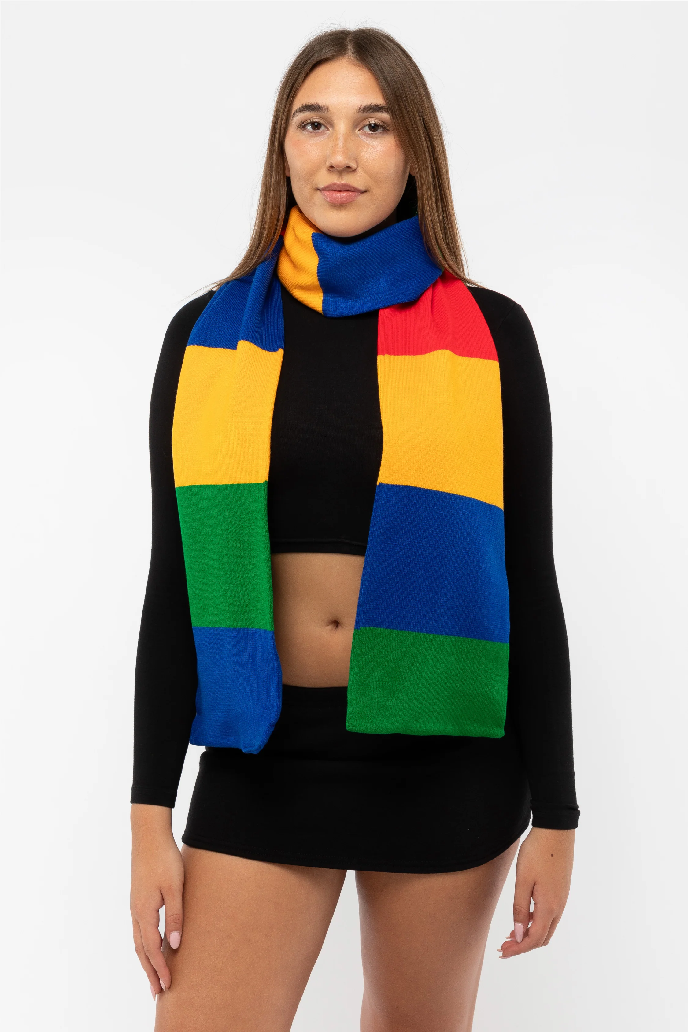 JQSCARF34 - Color Block Scarf - Image 4