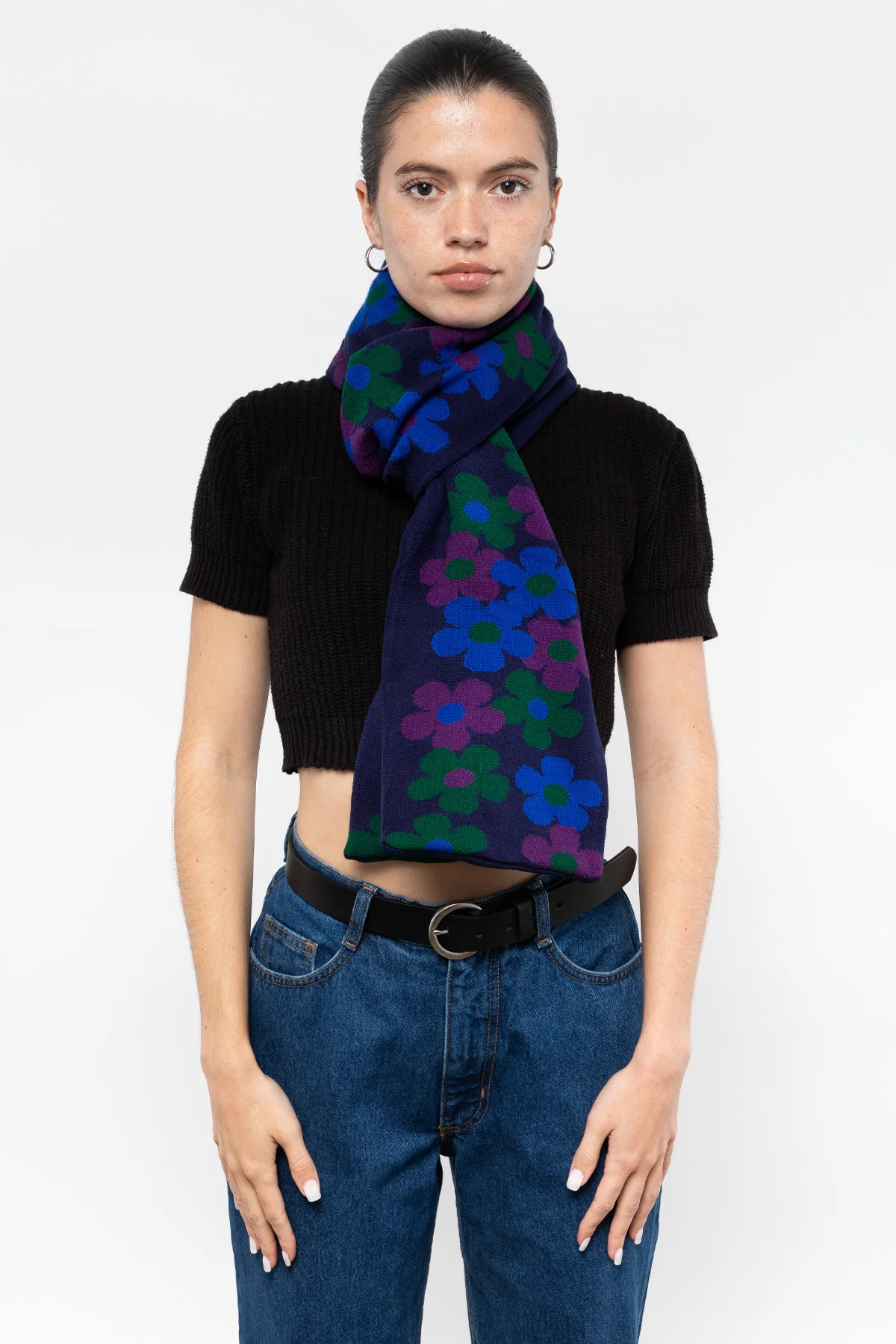 JQSCARF35 - Daisy Vine Scarf - Image 10