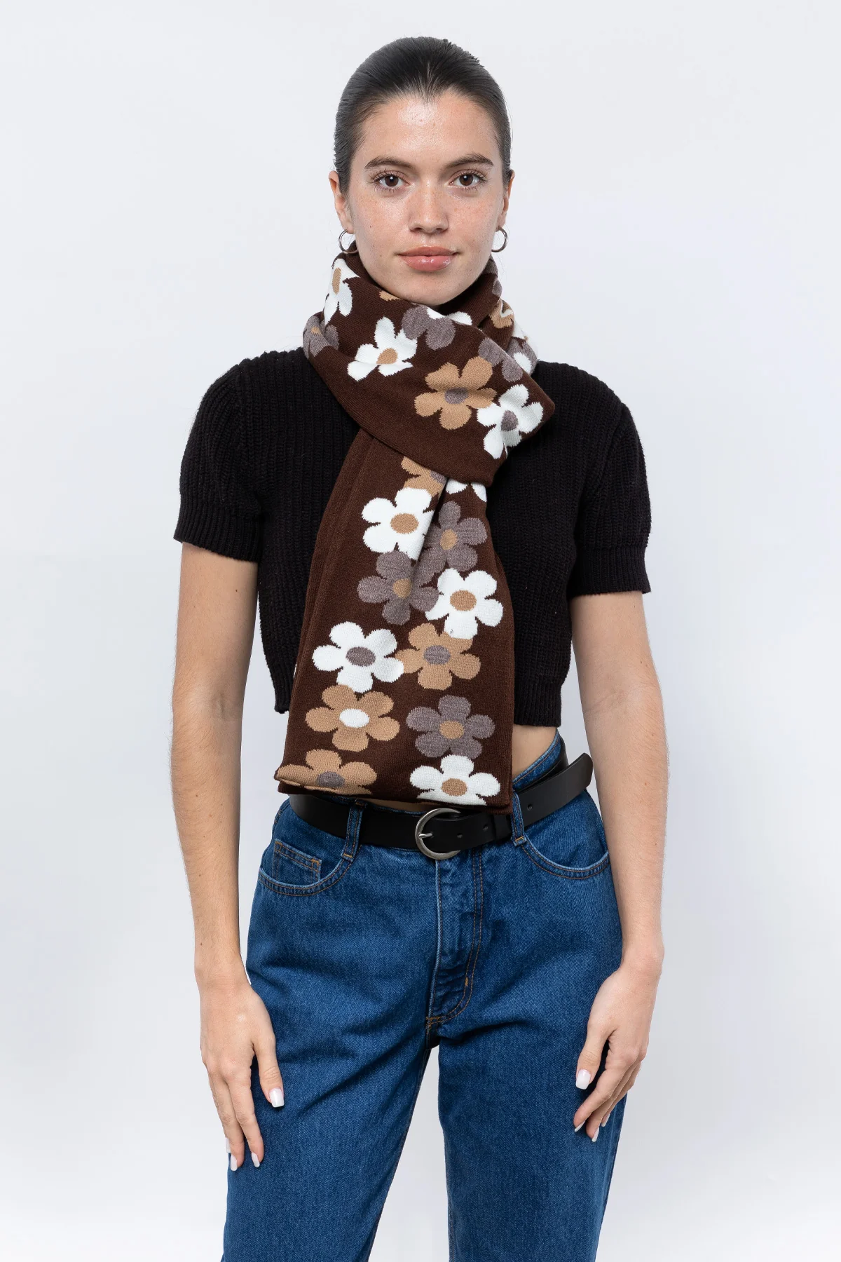 JQSCARF35 - Daisy Vine Scarf - Image 13