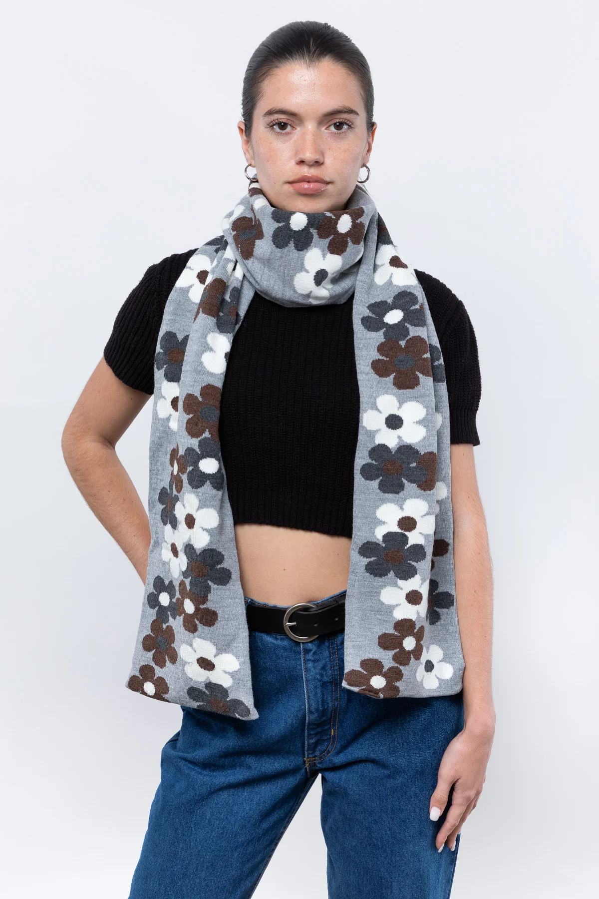 JQSCARF35 - Daisy Vine Scarf - Image 15