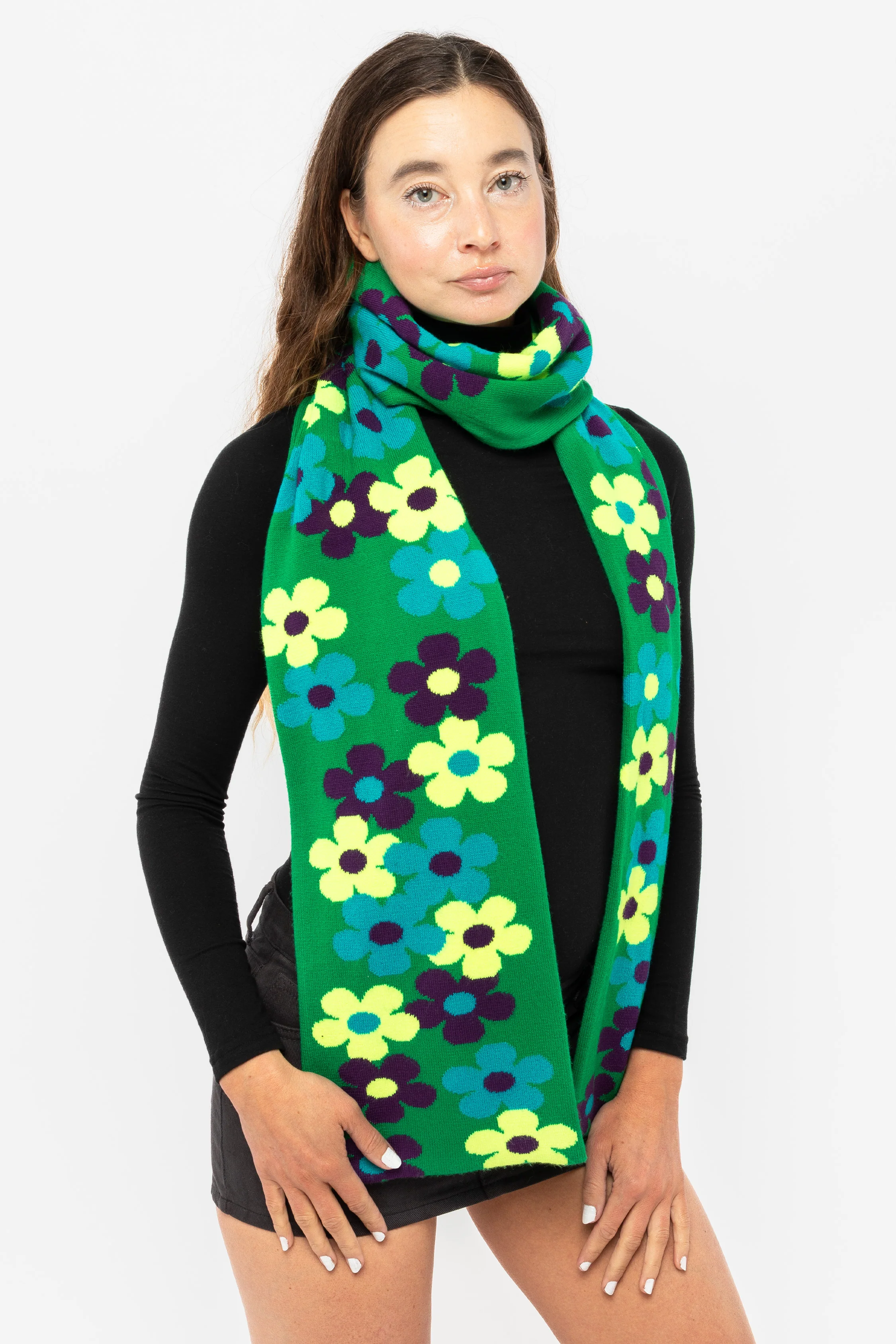 JQSCARF35 - Daisy Vine Scarf - Image 22