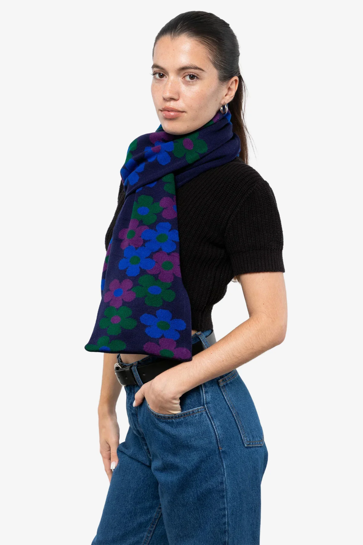 JQSCARF35 - Daisy Vine Scarf - Image 25