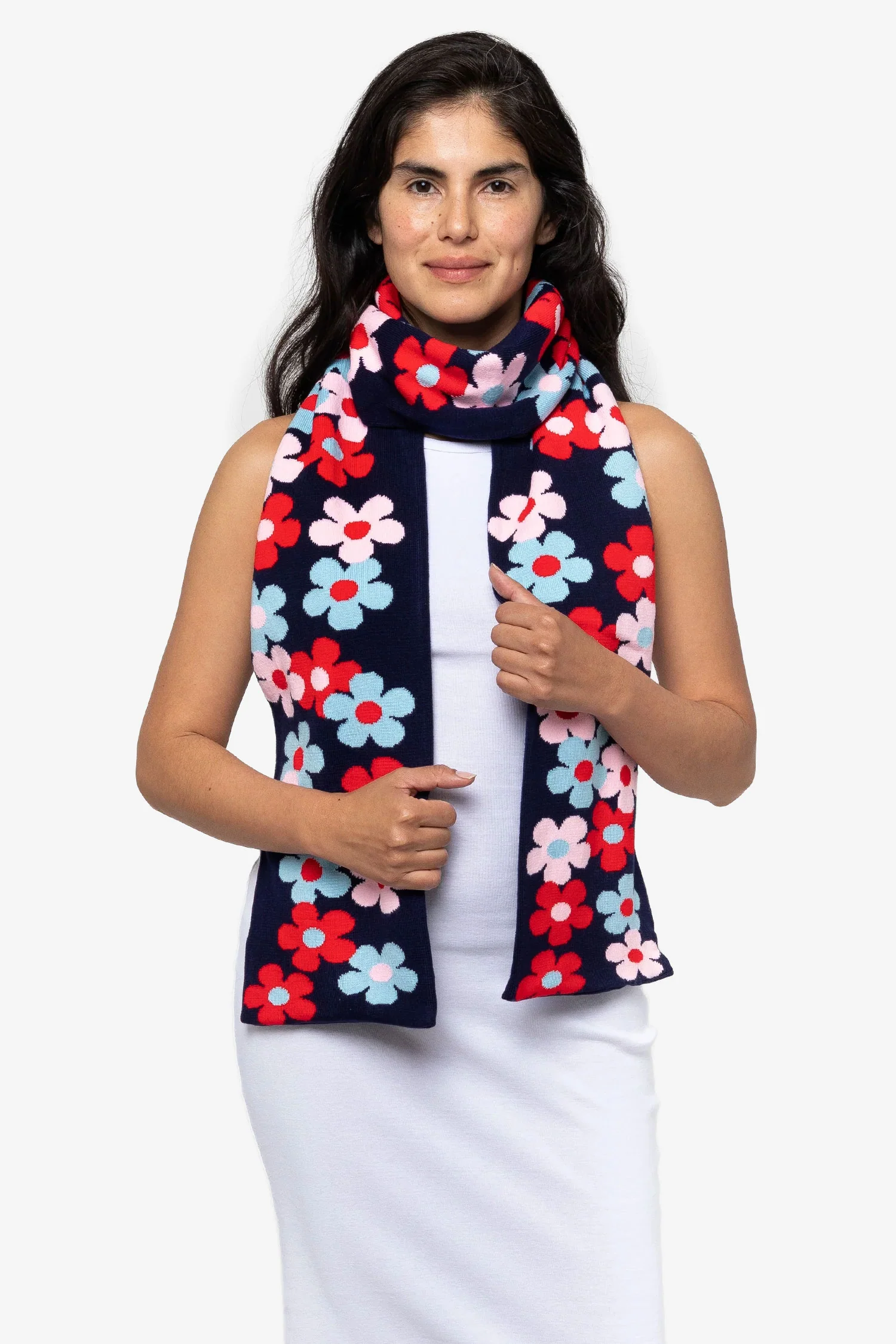 JQSCARF35 - Daisy Vine Scarf - Image 38