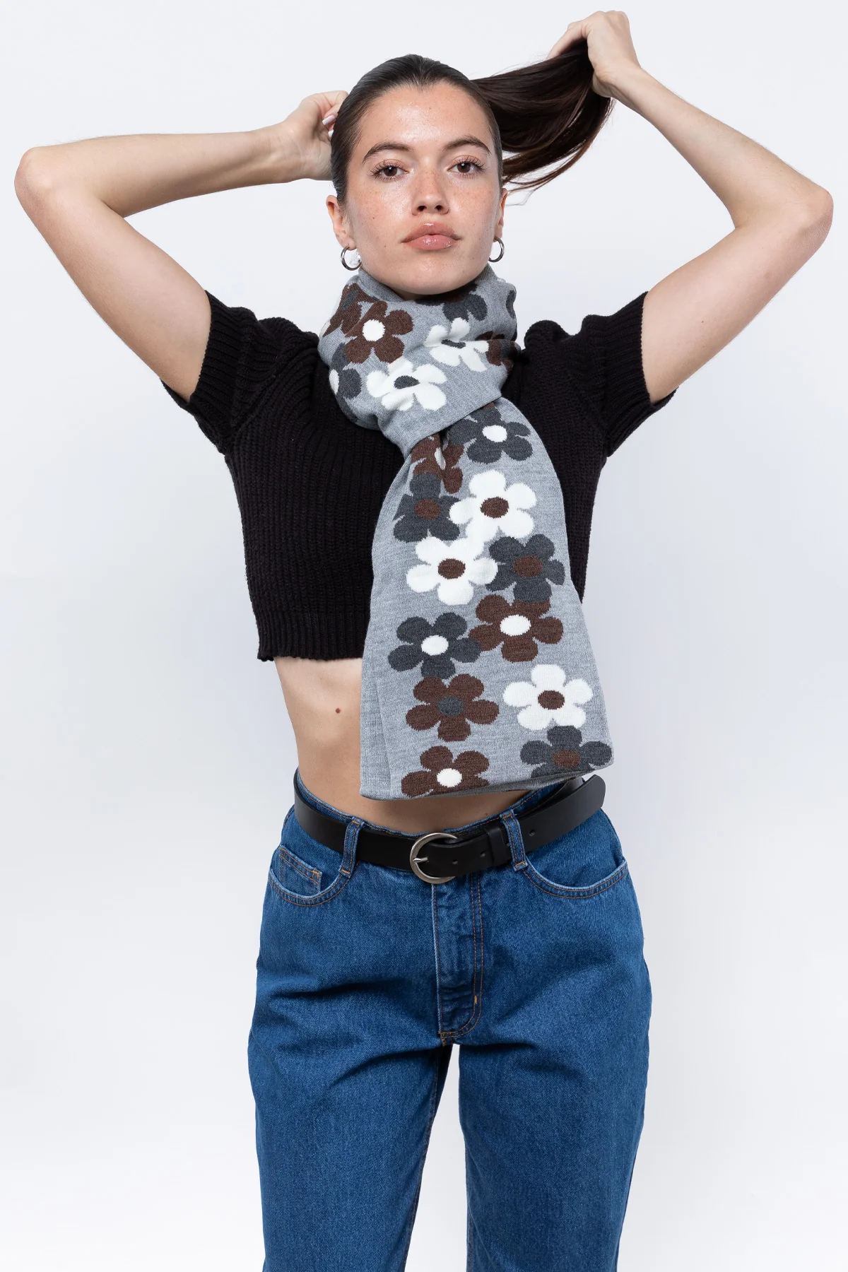JQSCARF35 - Daisy Vine Scarf - Image 5
