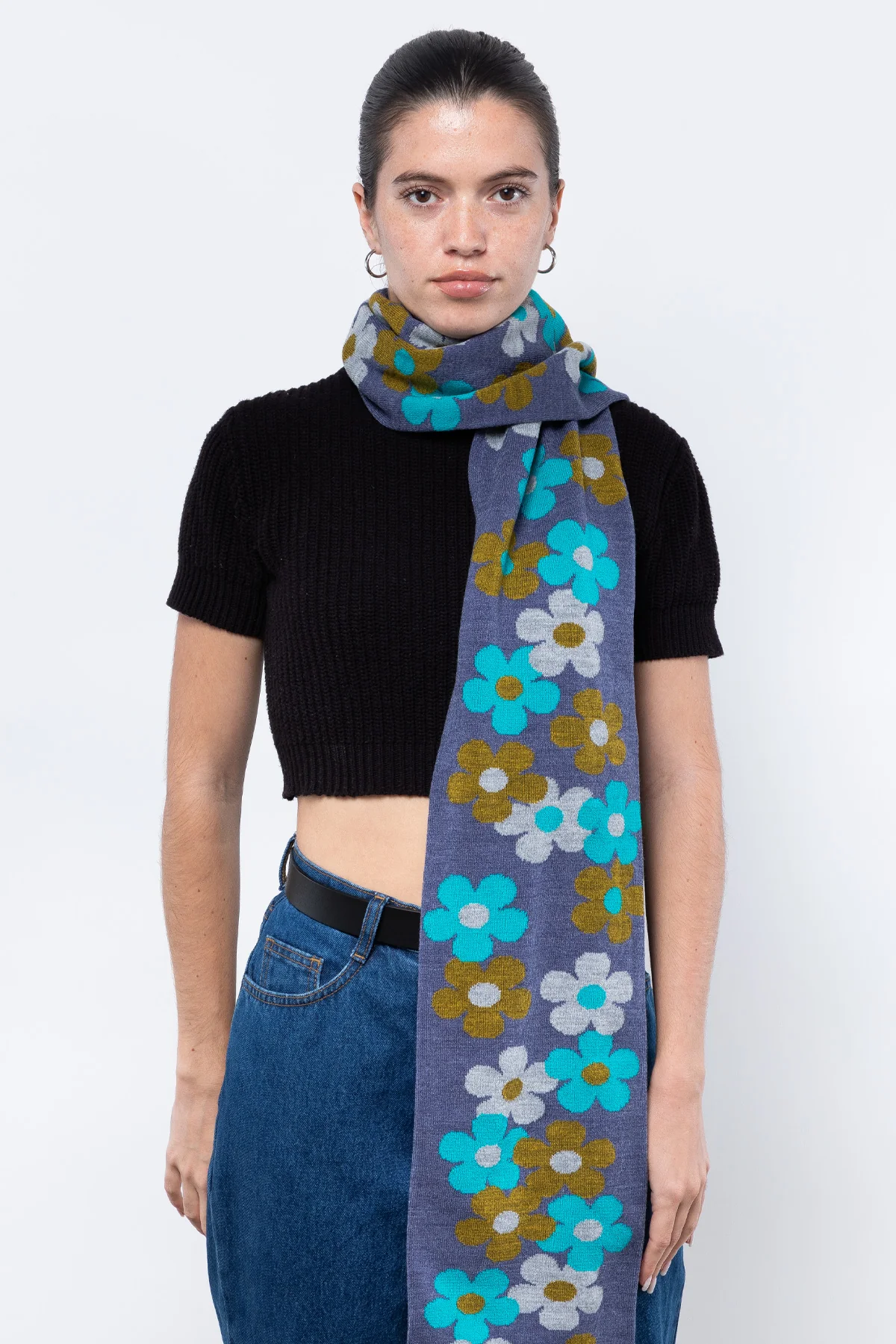 JQSCARF35 - Daisy Vine Scarf - Image 8