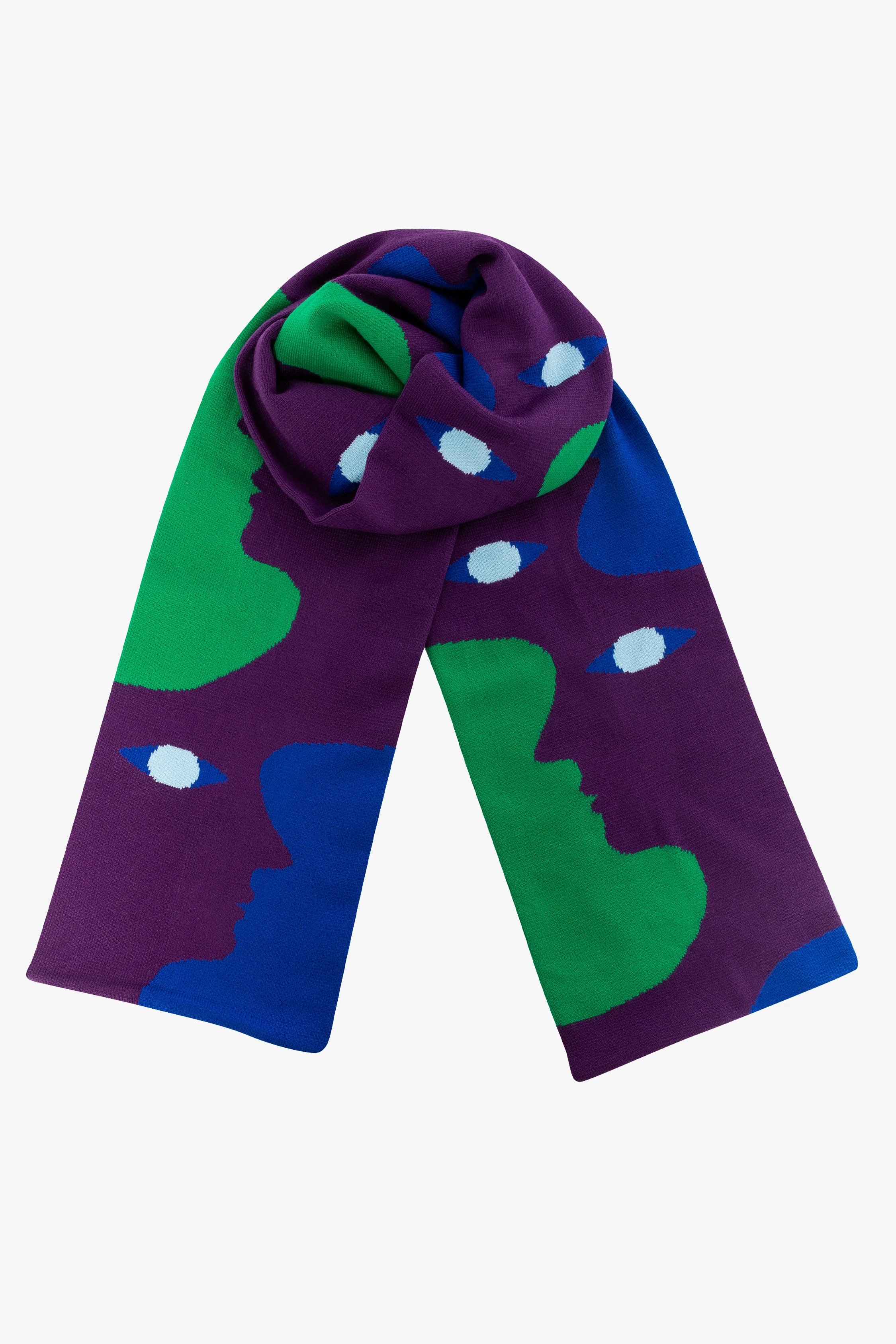 JQSCARF36 - Surrealist Scarf - Image 14