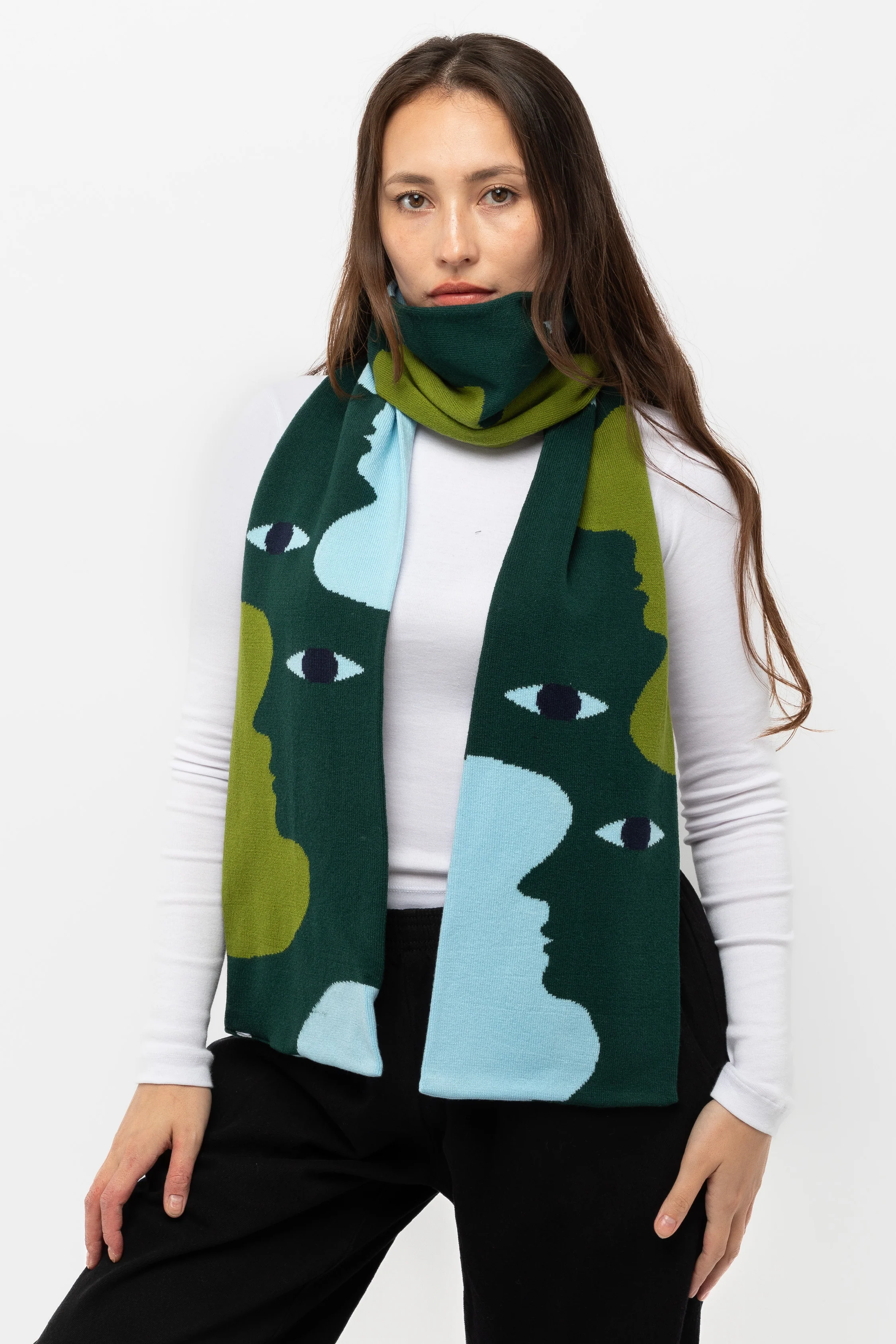 JQSCARF36 - Surrealist Scarf - Image 16