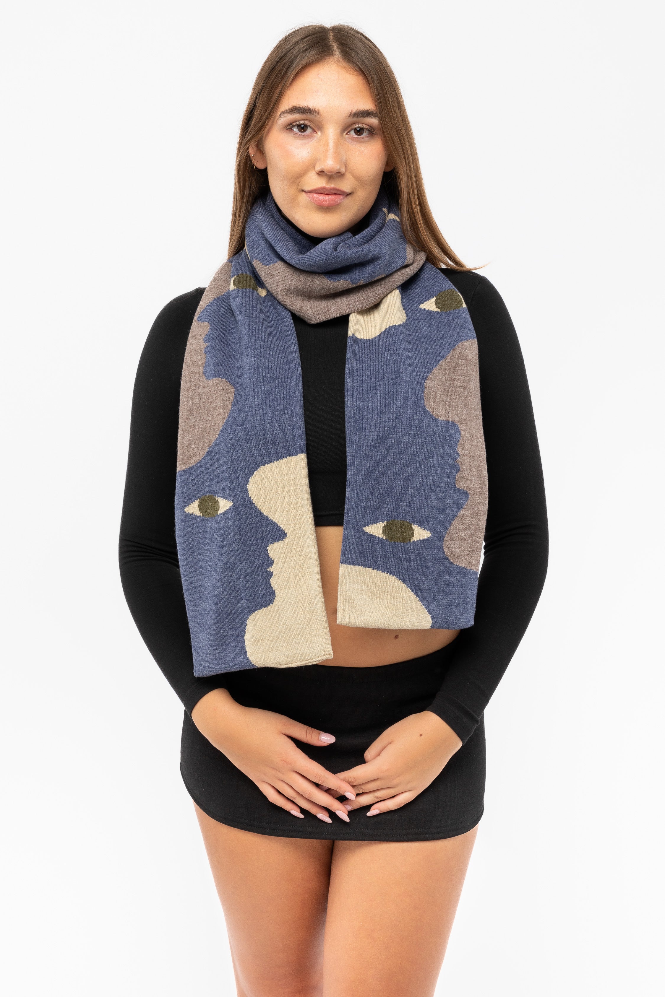 JQSCARF36 - Surrealist Scarf - Image 23
