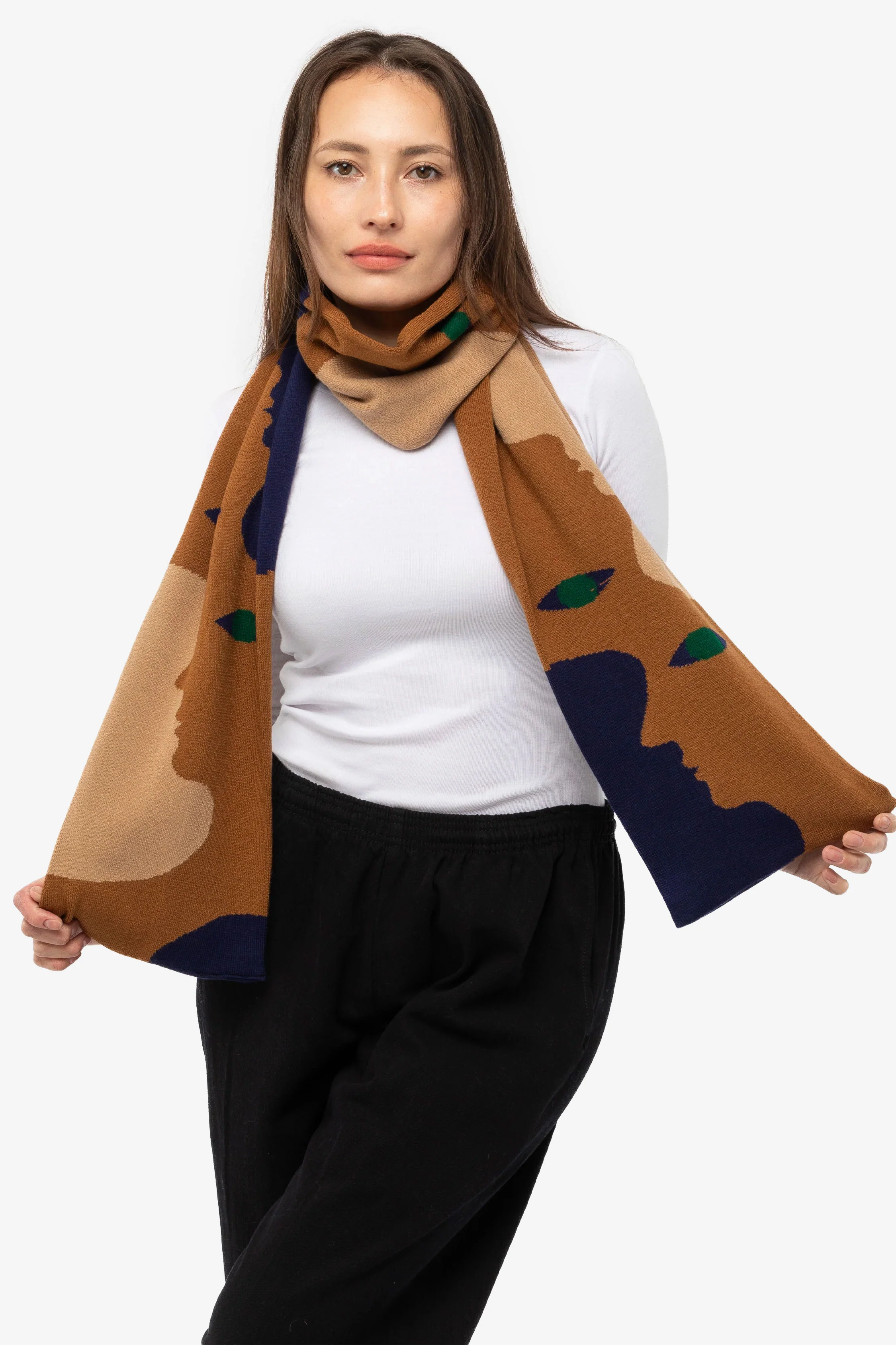 JQSCARF36 - Surrealist Scarf - Image 24