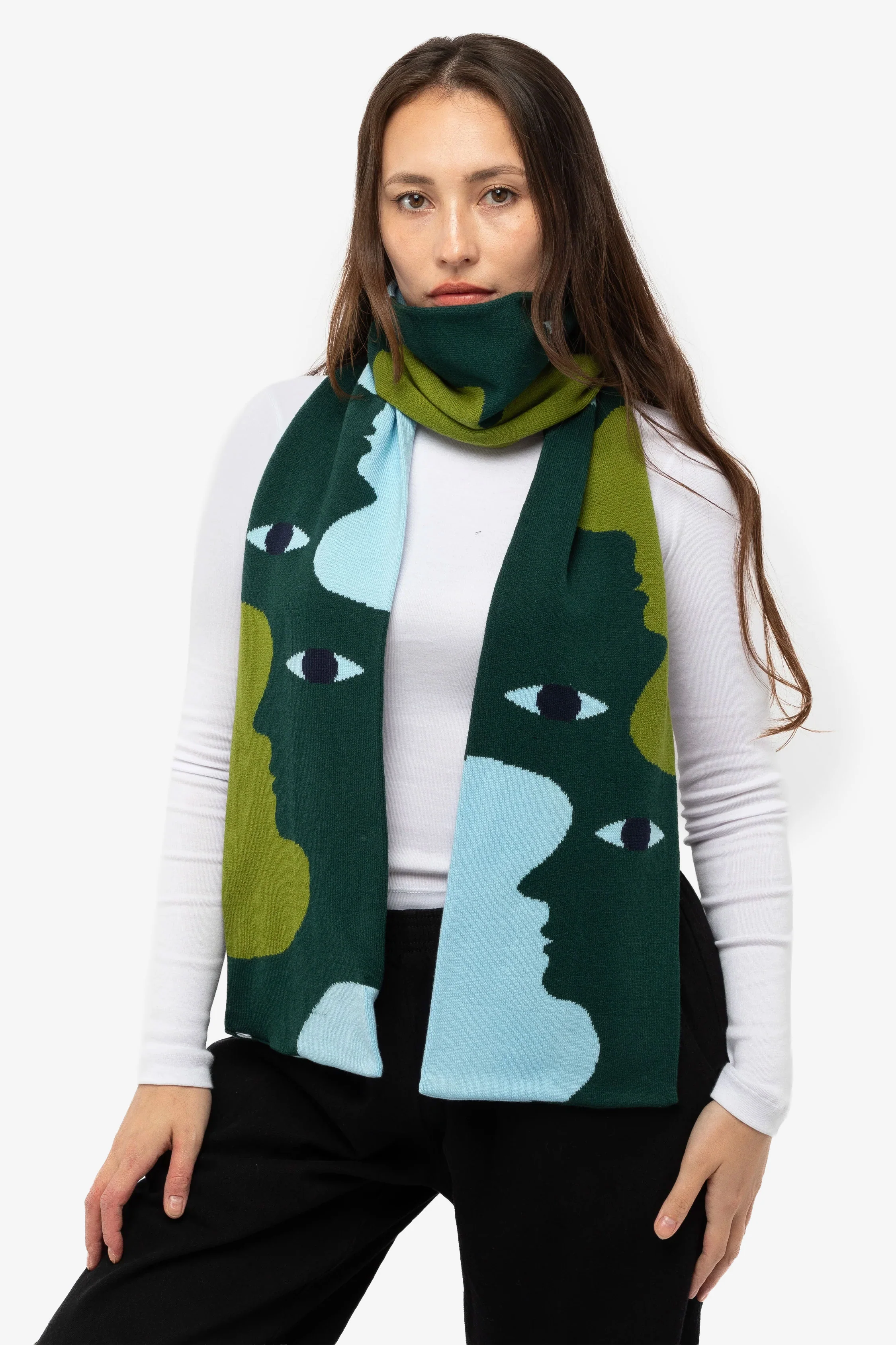 JQSCARF36 - Surrealist Scarf - Image 36
