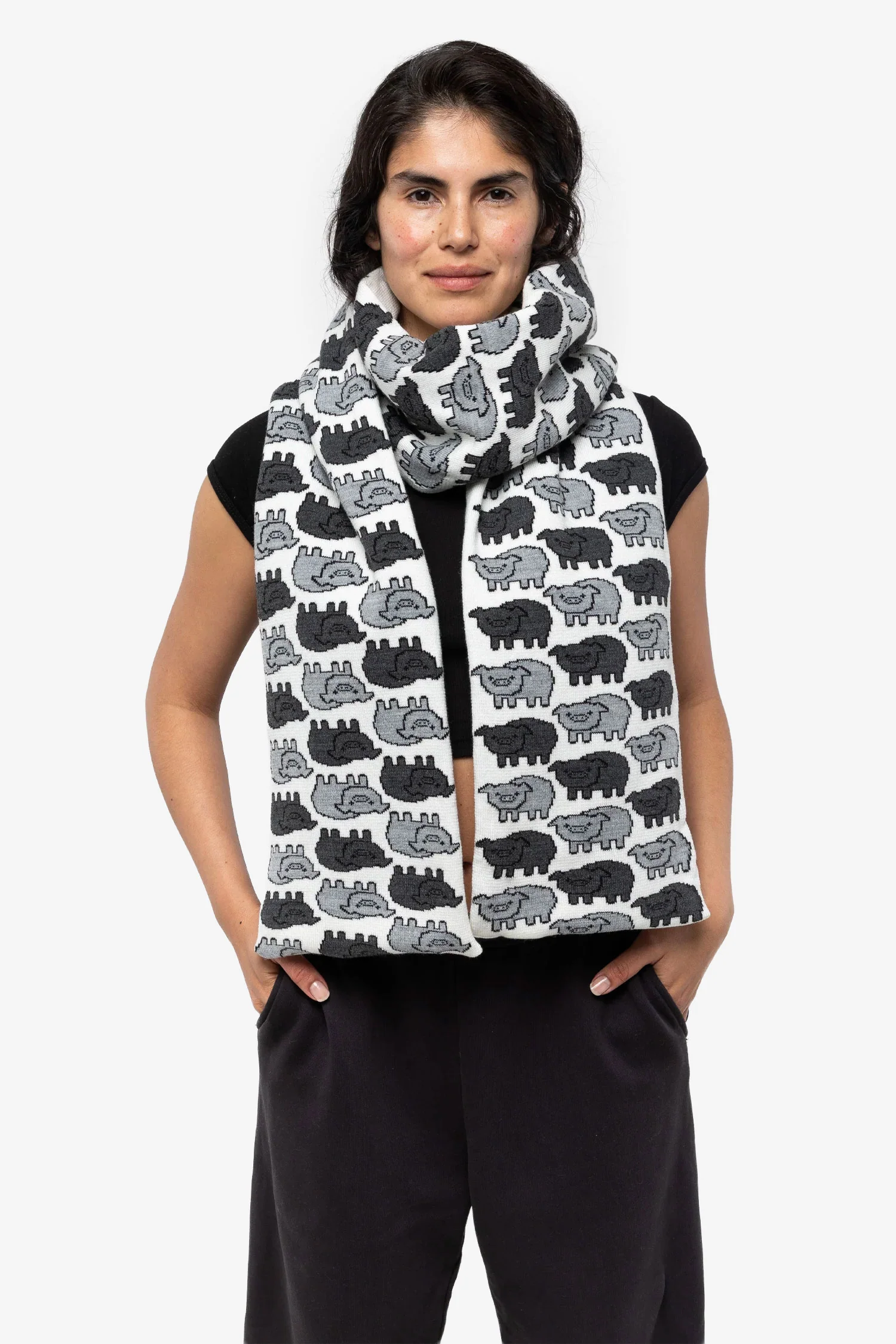 JQSCARF38 - Pig Scarf - Image 30