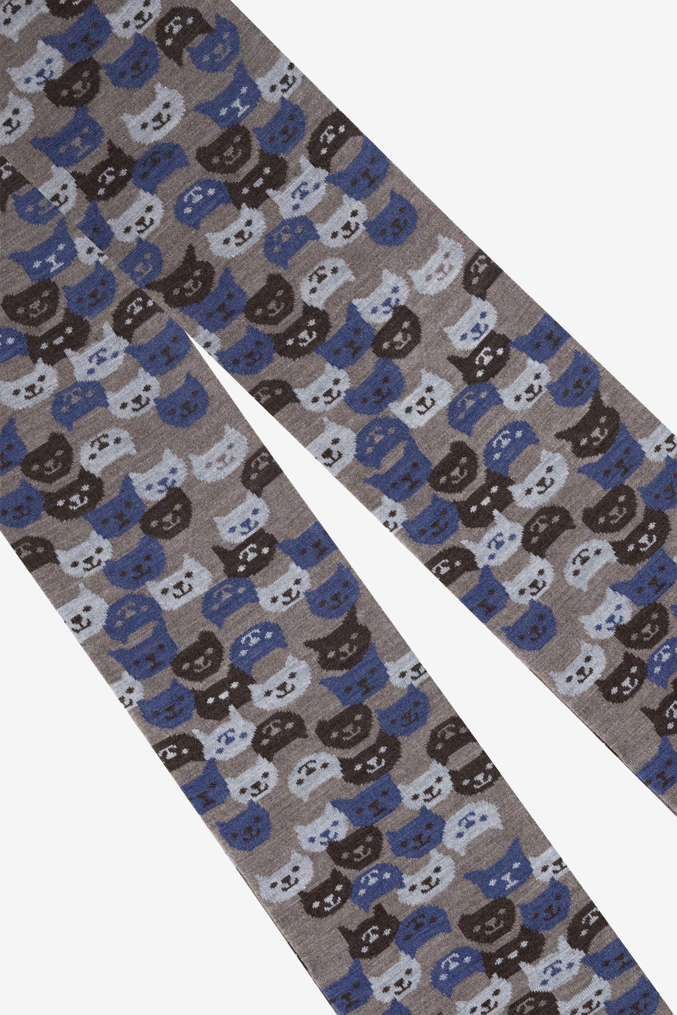 JQSCARF41 - Smiling Cat Scarf - Image 20