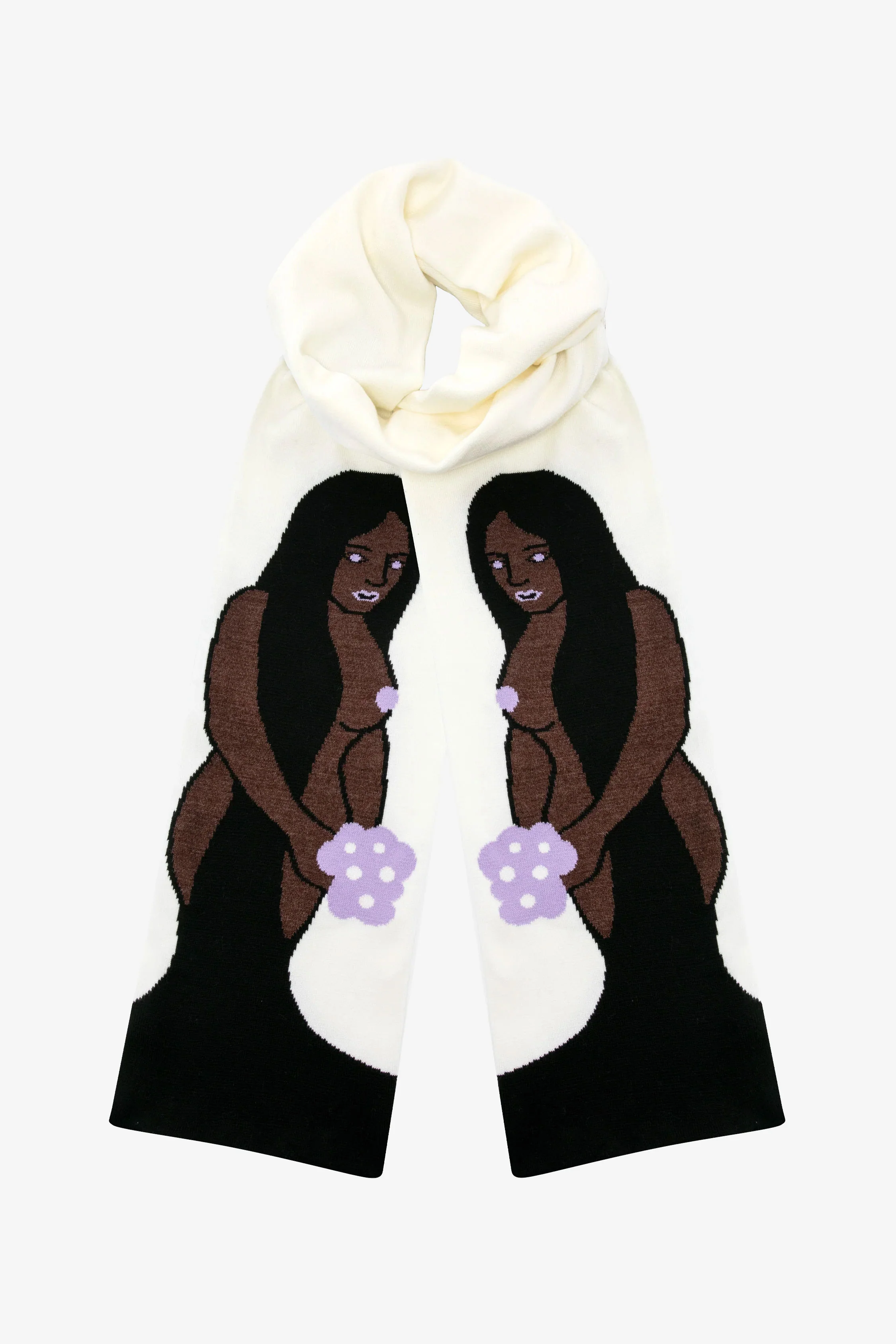 JQSCARF42 - Nude Woman Scarf - Image 10