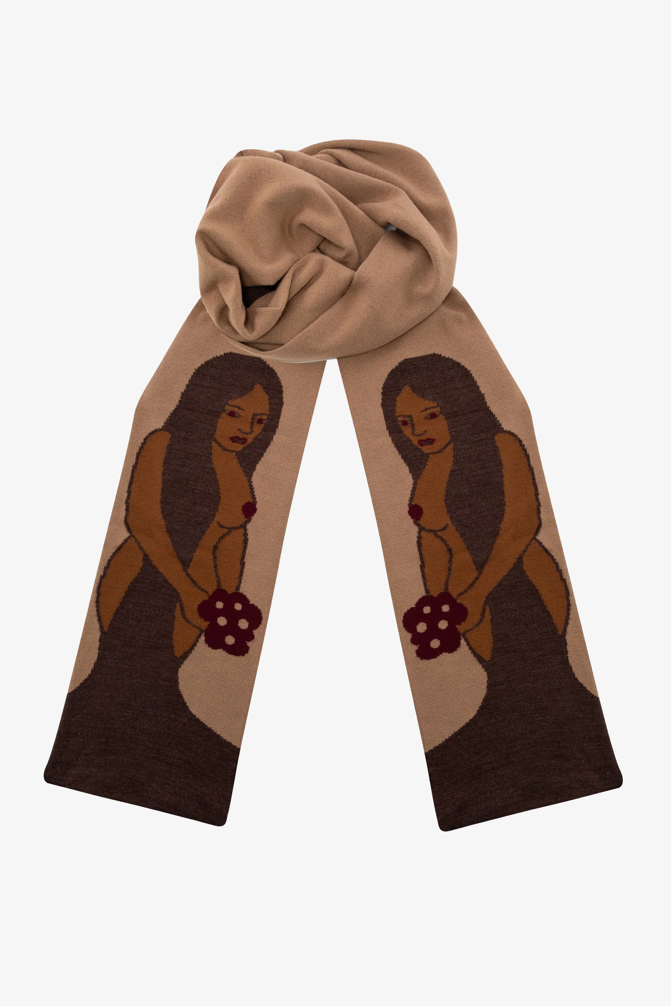 JQSCARF42 - Nude Woman Scarf - Image 11
